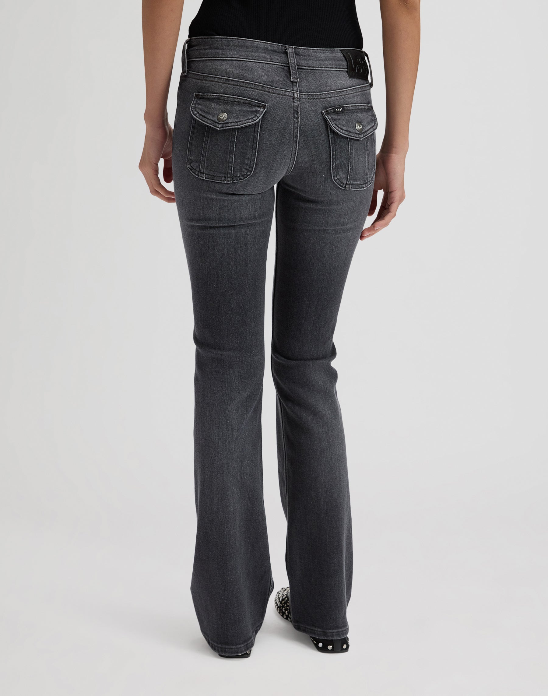 Flap Pocket Jessica in Current Affair Jeans Lee