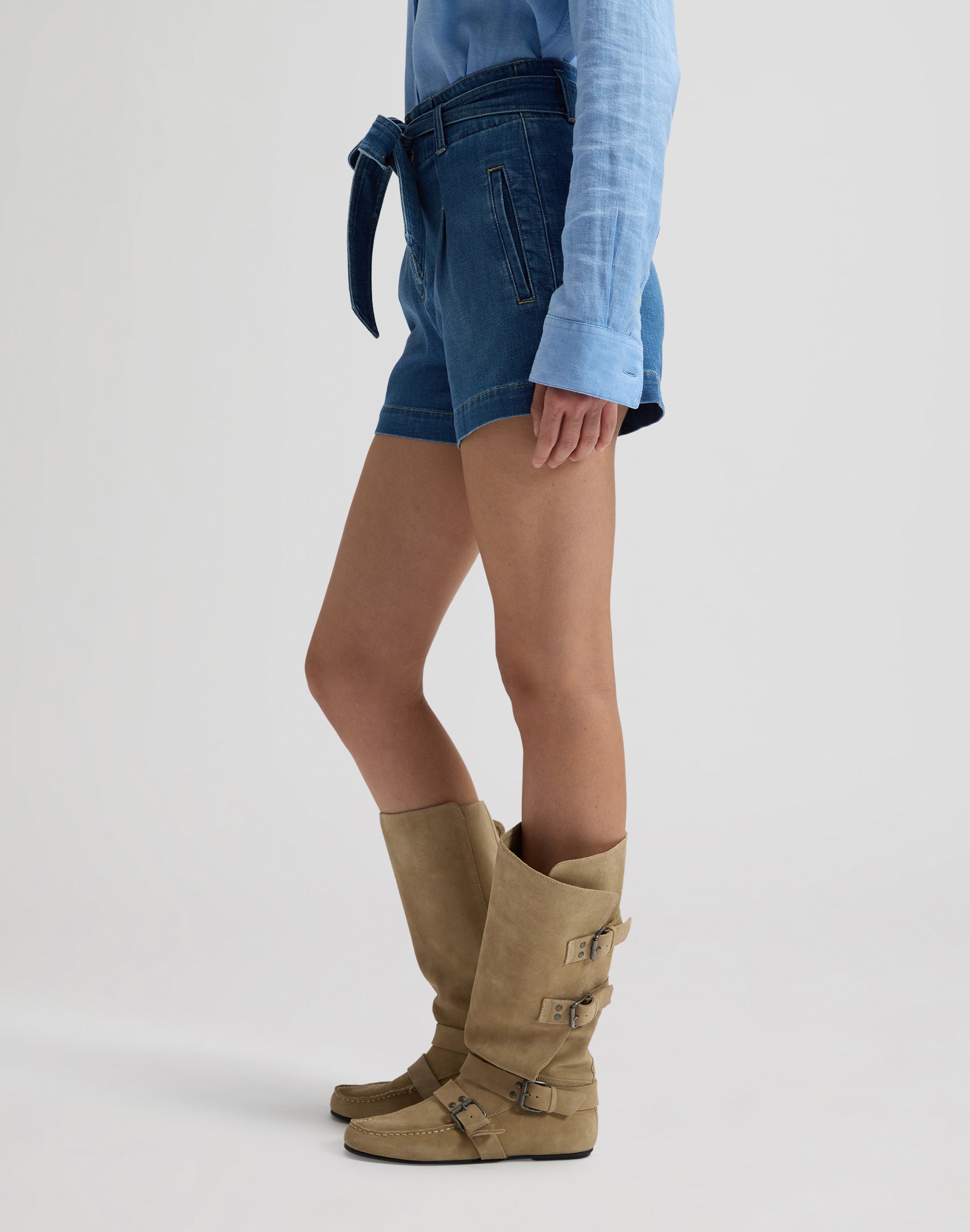 Short With Bow in Full Bloom Jeansshorts Lee
