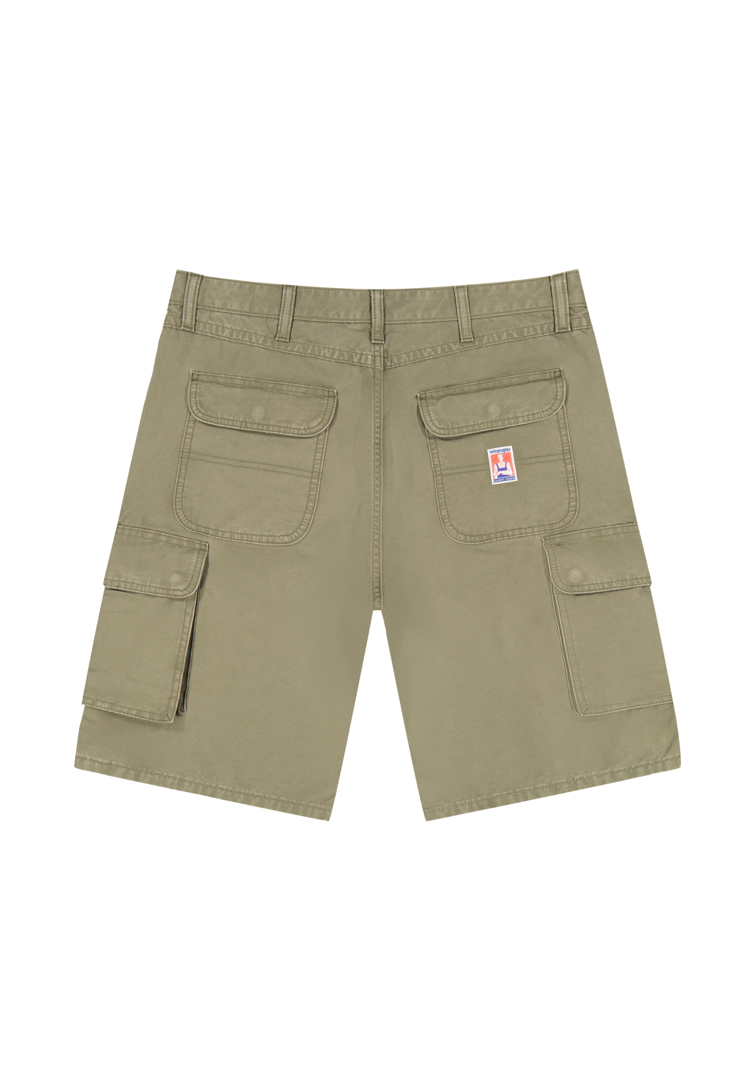 Cargo shorts in dusty olive shorts Wrangler