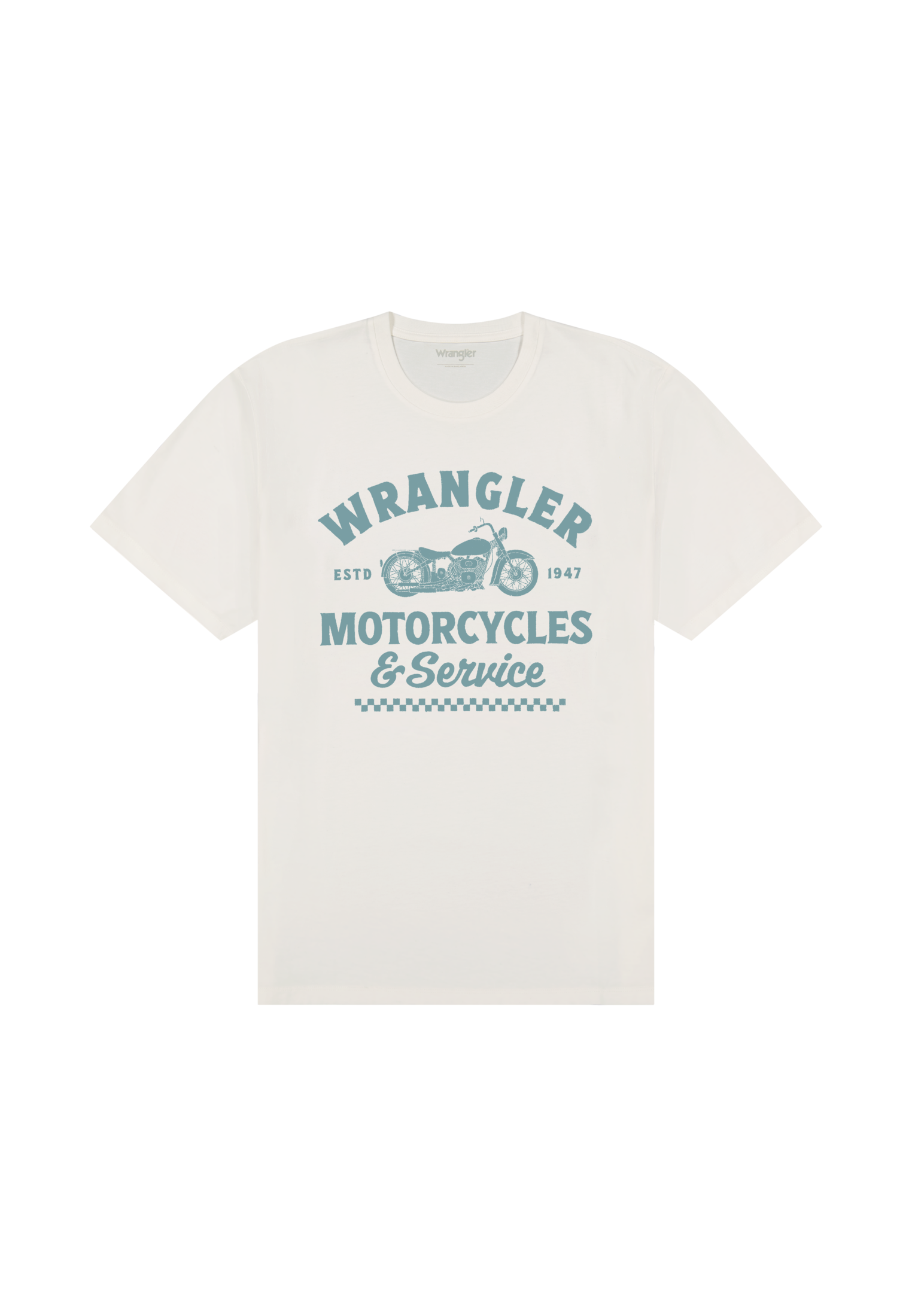 Americana Tee in Worn White T-Shirts Wrangler