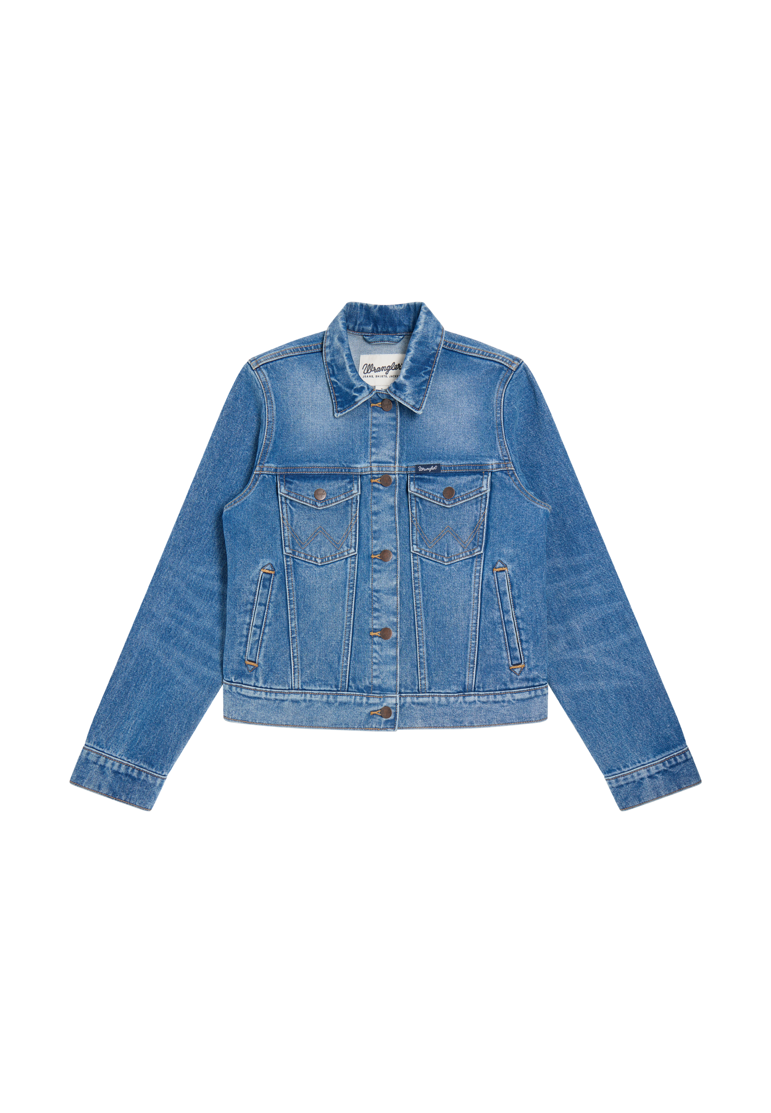Western Jacket in Blue Bird Jacken Wrangler