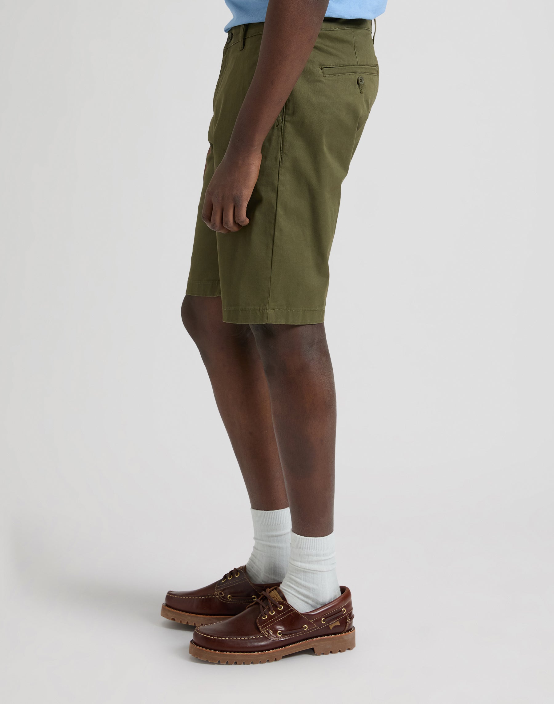 Short chino classique Olive Moss Shorts Lee