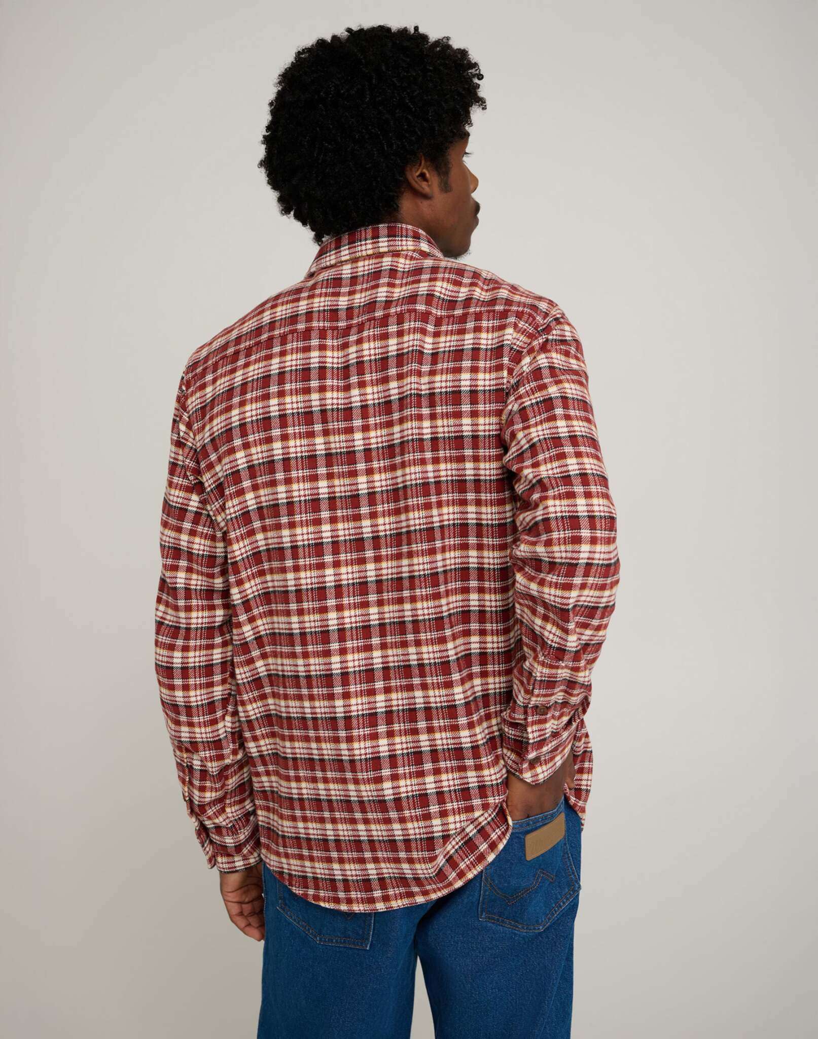 Will Shirt in Fired Brick Hemden Wrangler