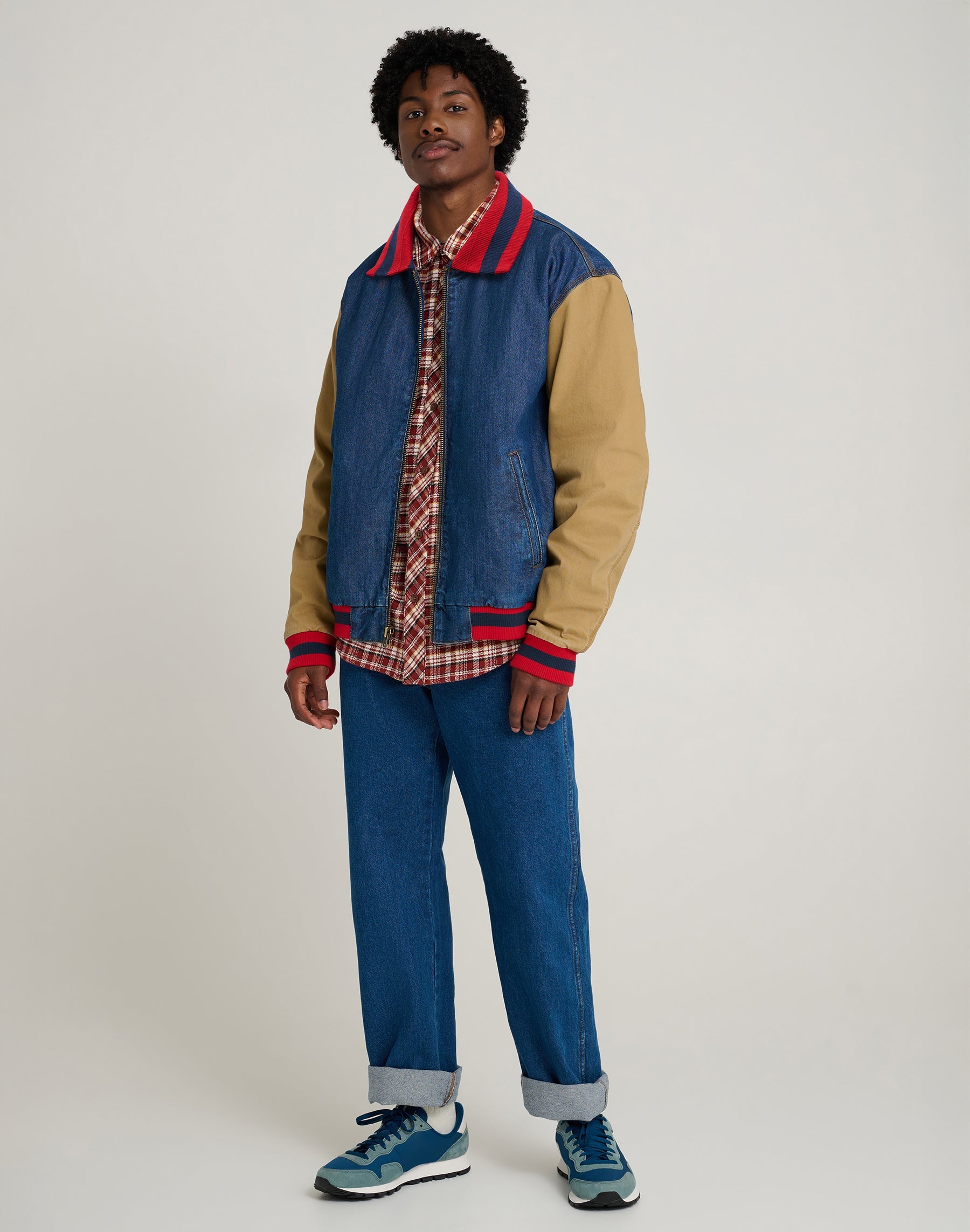 Will Jacket in Classic Blue Jacken Wrangler