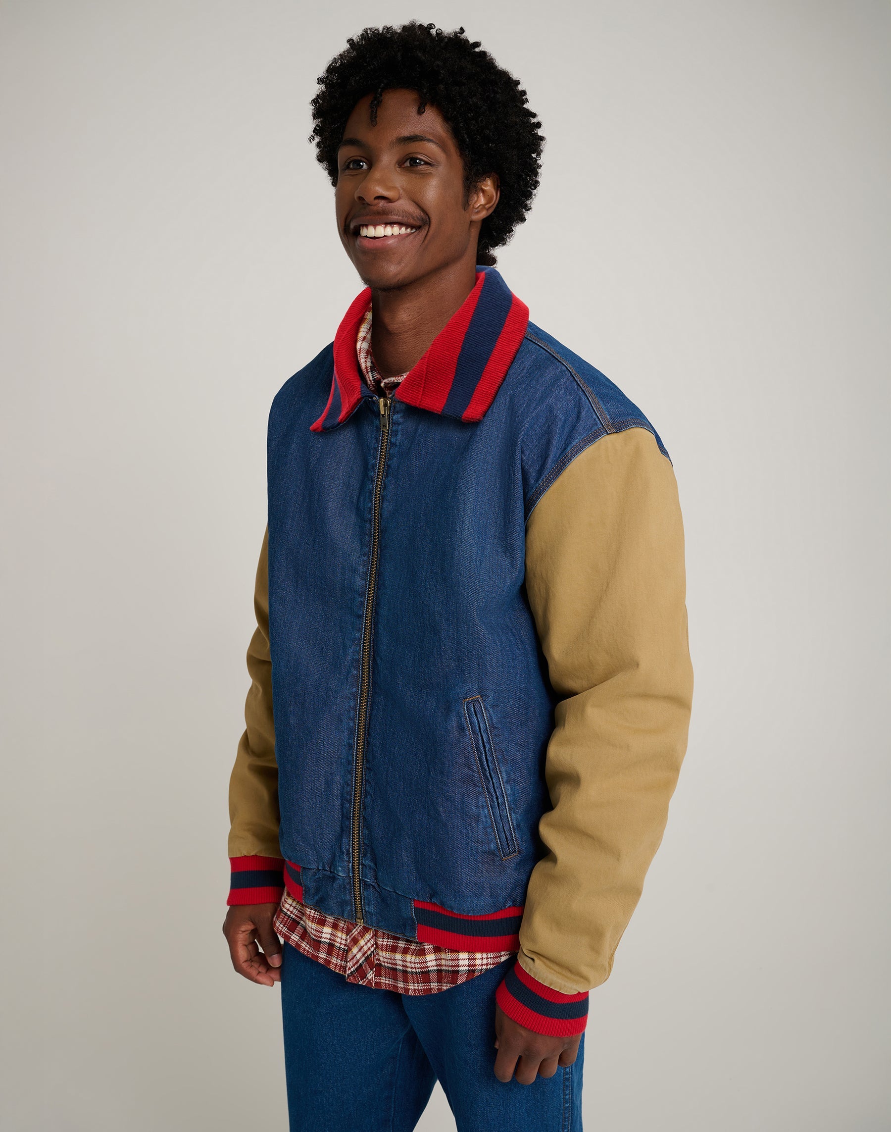 Will Jacket in Classic Blue Jacken Wrangler