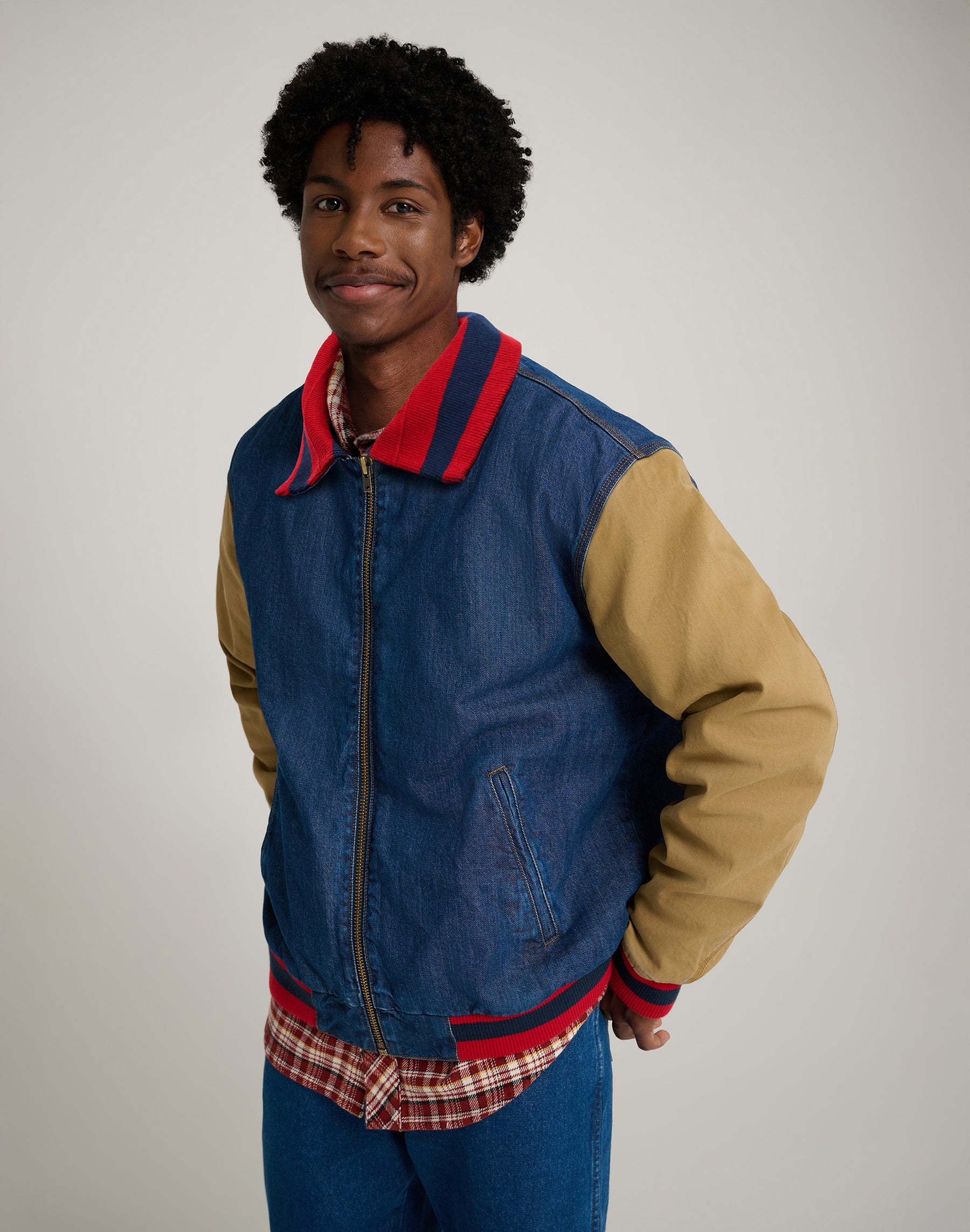 Will Jacket in Classic Blue Jacken Wrangler