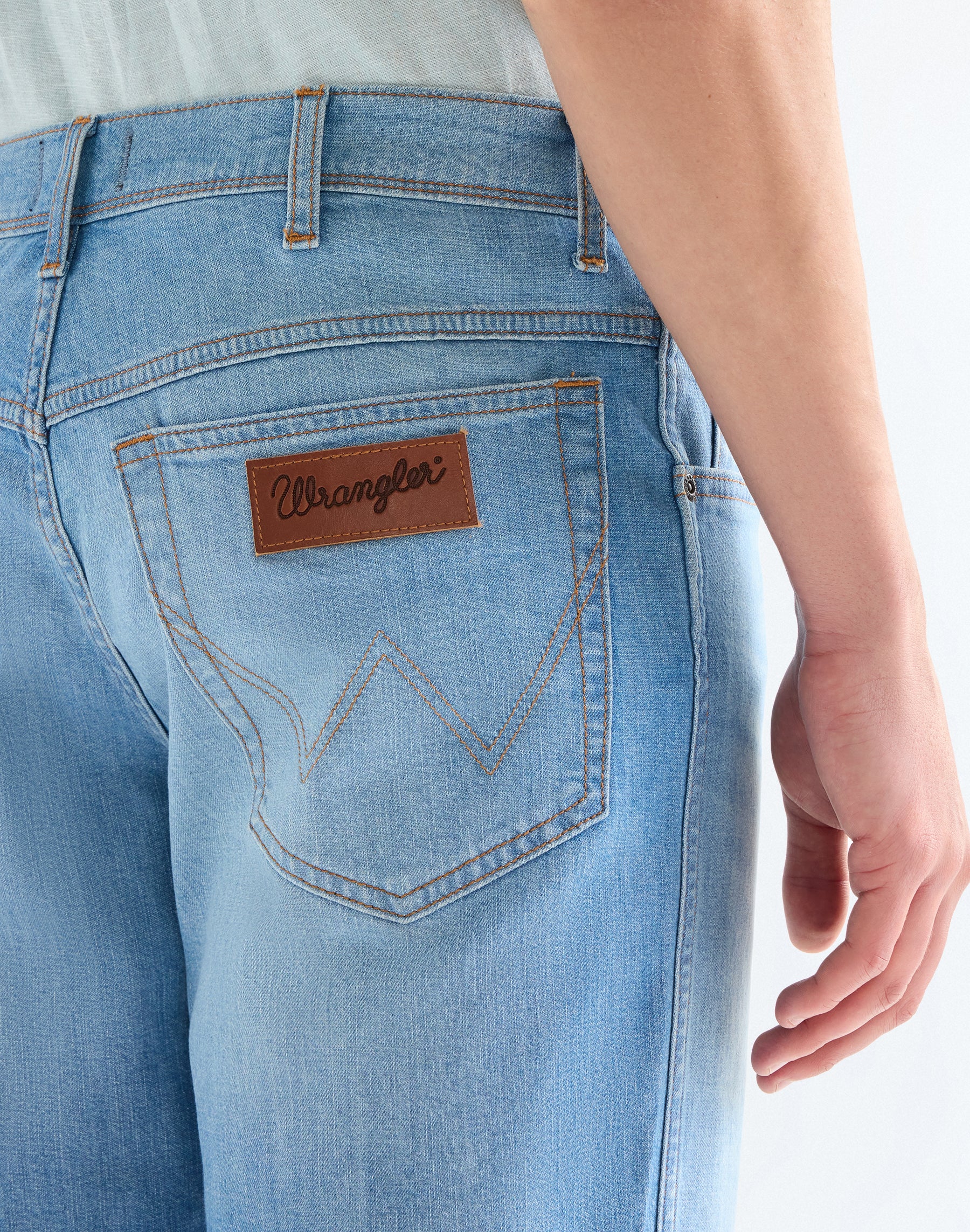 Texas Shorts in Light Wash Jeansshorts Wrangler