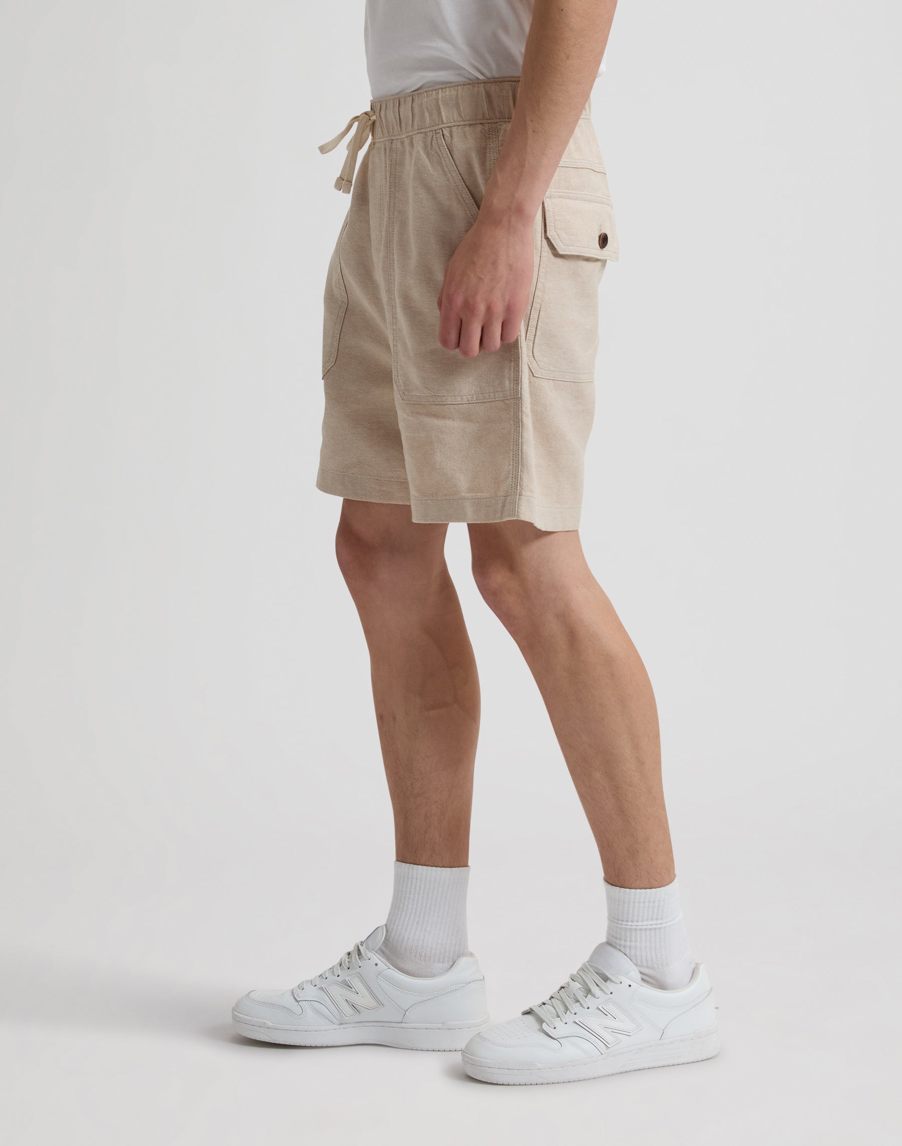 Utility Pull On Short in Wheat Shorts Lee