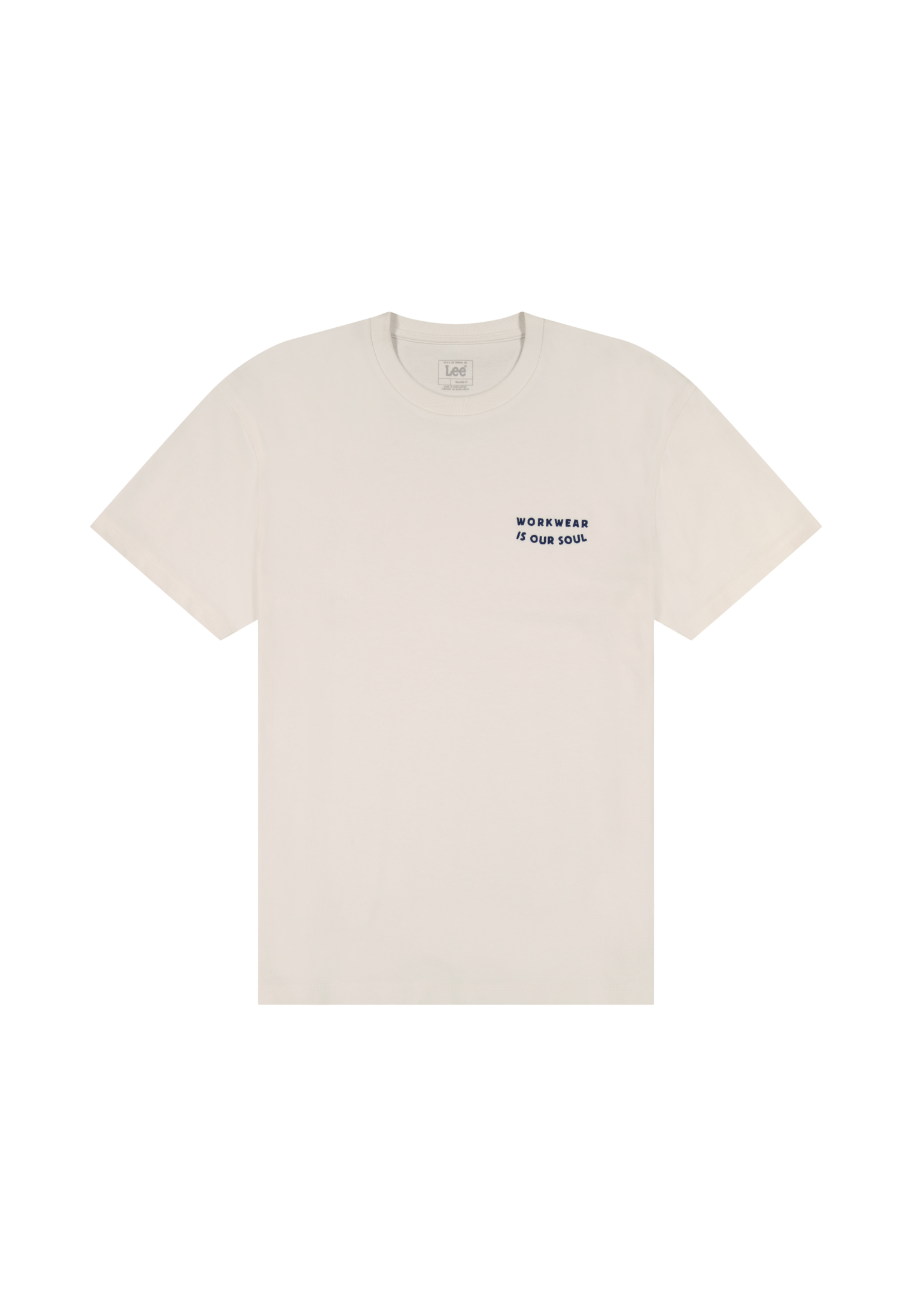 Workwear Soul Tee in Natural T-Shirts Lee