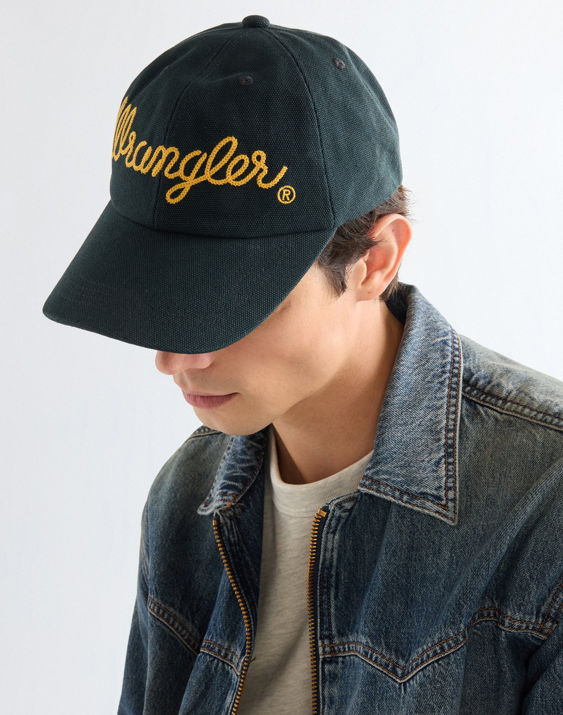 Rope Logo Cap in Navy Caps Wrangler