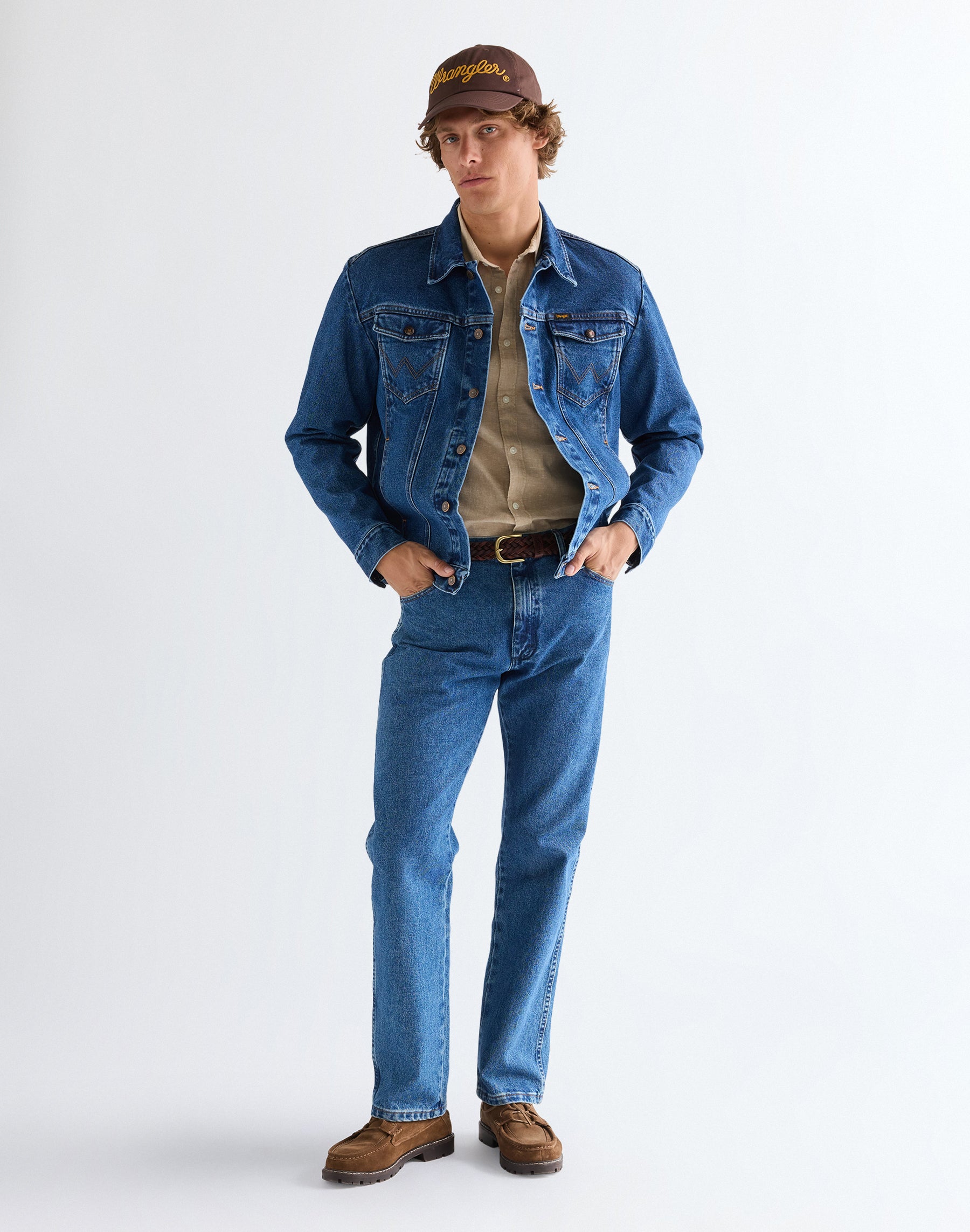 Rope Logo Cap in Bracken Caps Wrangler