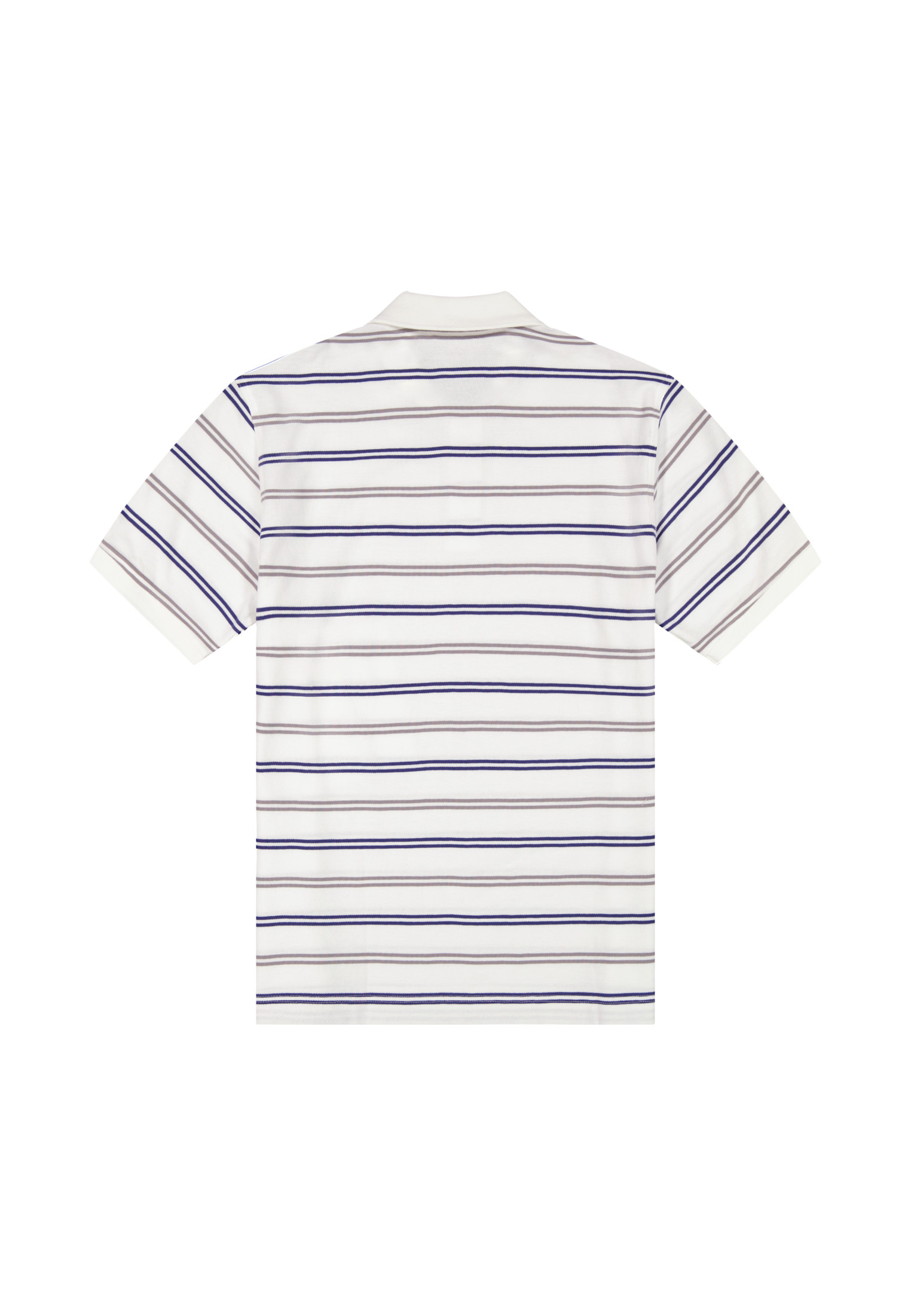 Stripe Polo Shirt in Worn White T-Shirts Wrangler