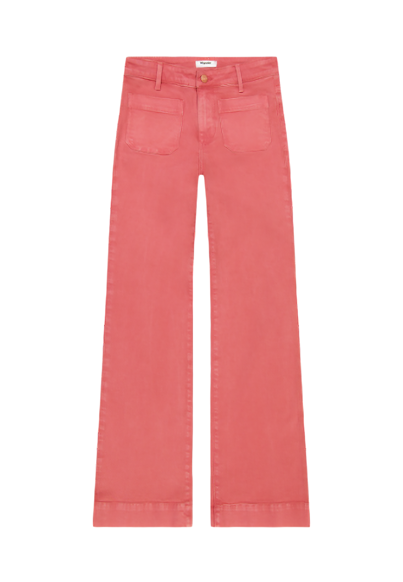 Flare in Washed Red Jeans Wrangler
