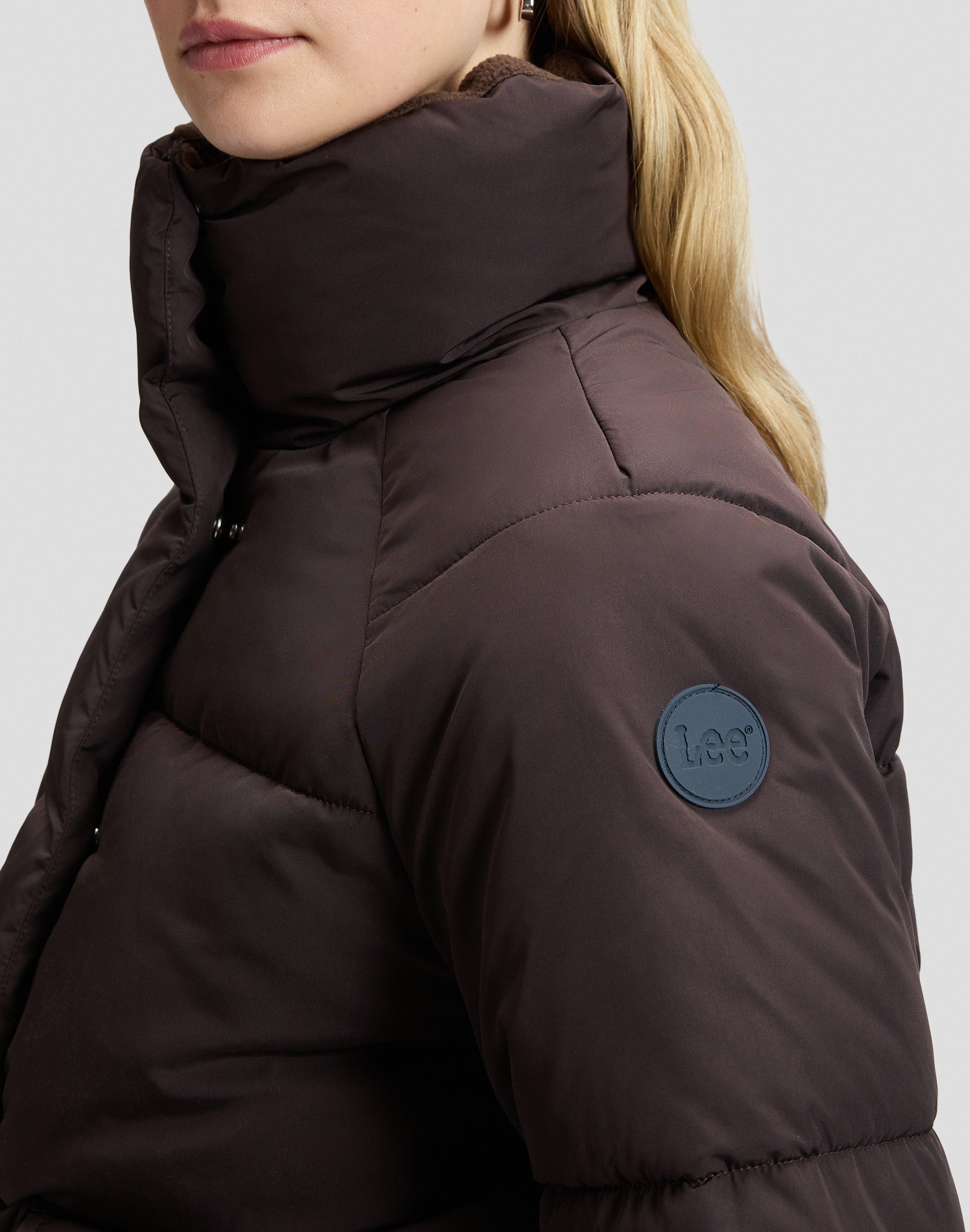 Winterjacke Regular Puffer in Chocolate Torte Jacken Lee