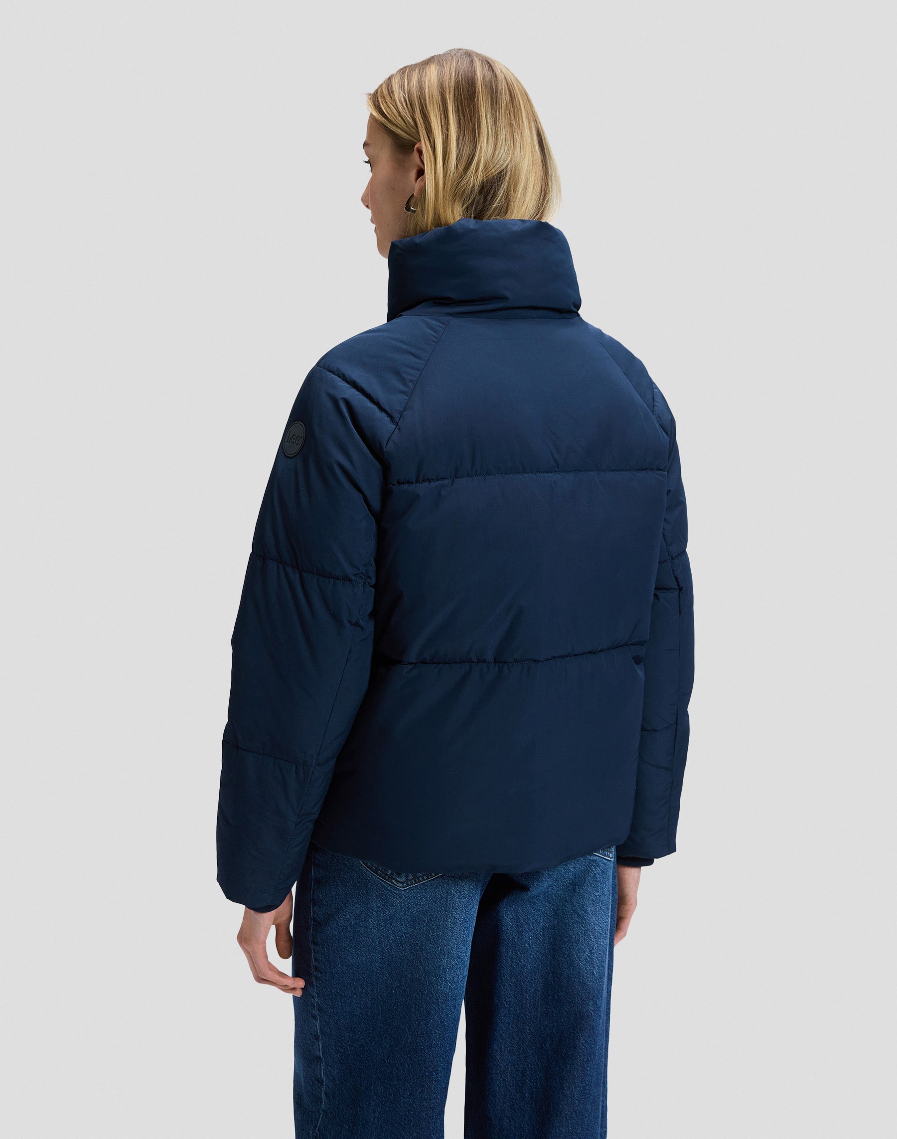 Winterjacke Regular Puffer in Rivet Navy Jacken Lee