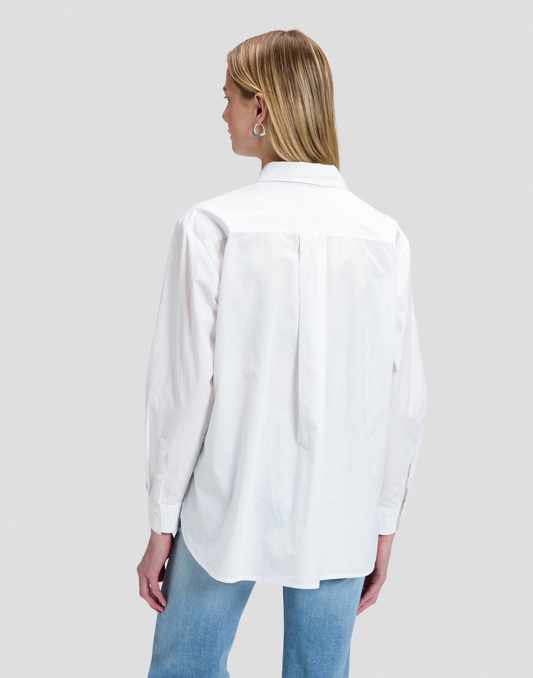 Hemd Boyfriends Pocket in Bright White Hemden Lee
