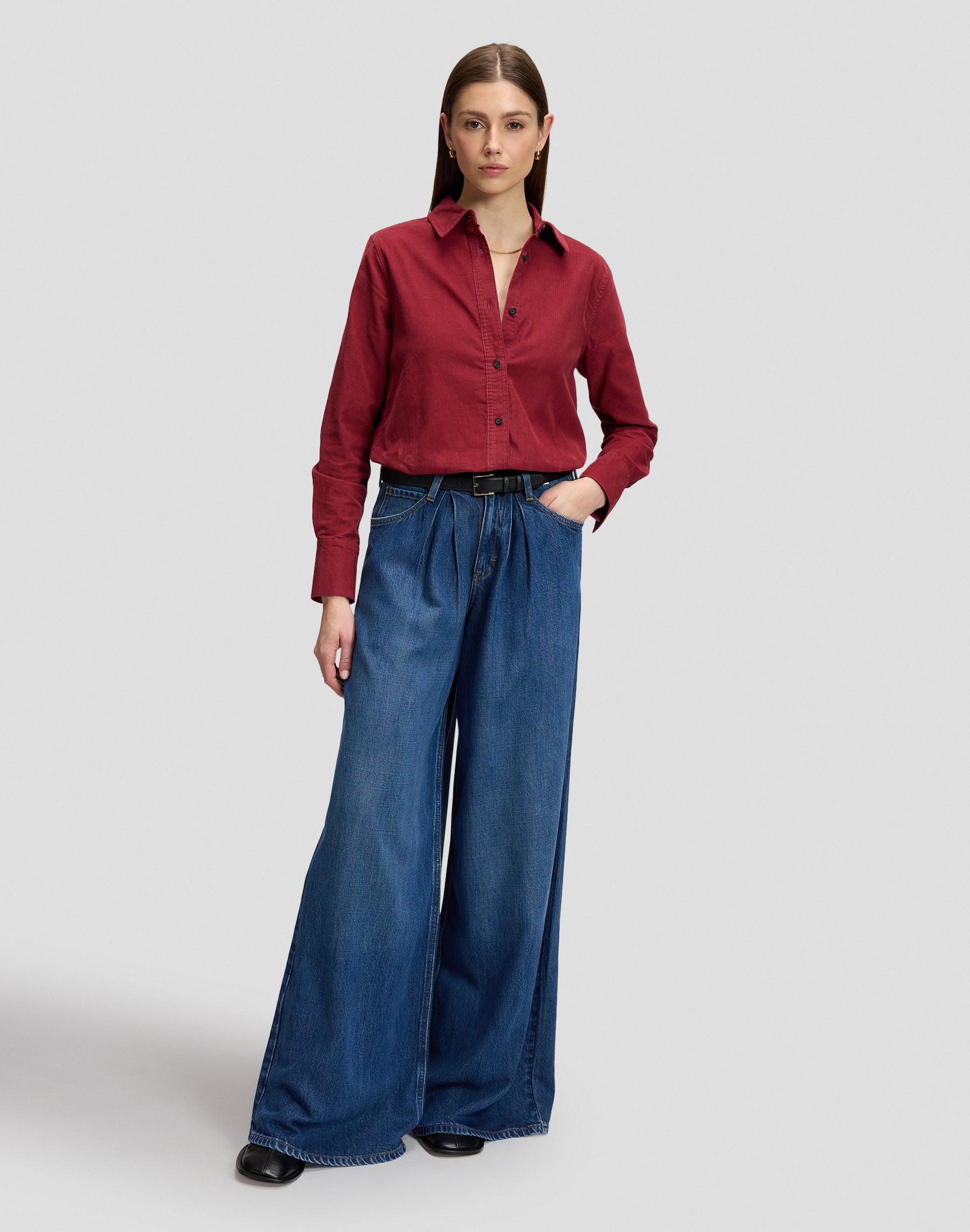 Hemd Classic in Tibetan Red Hemden Lee