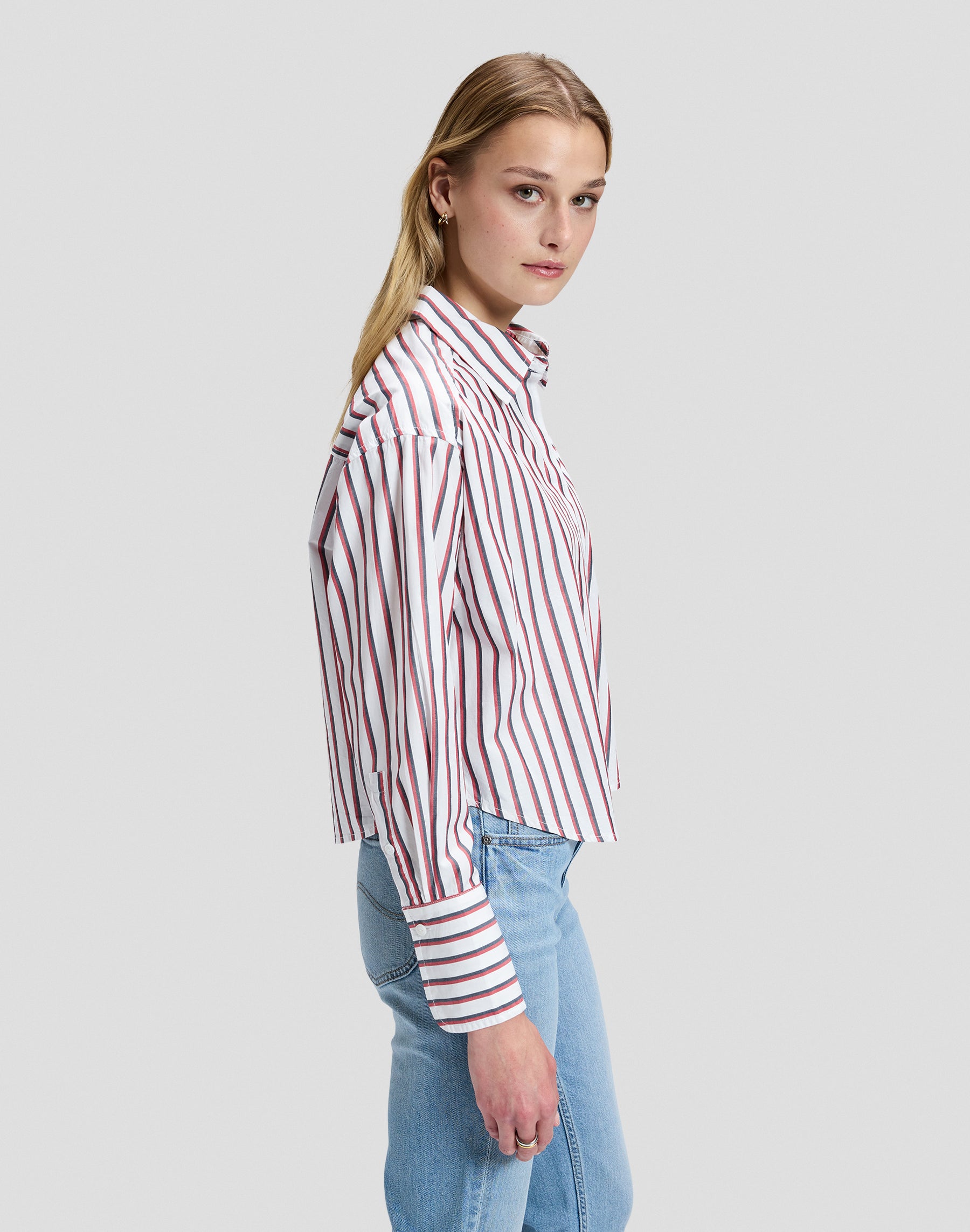 Hemd Cuffed in Samba Stripe Hemden Lee