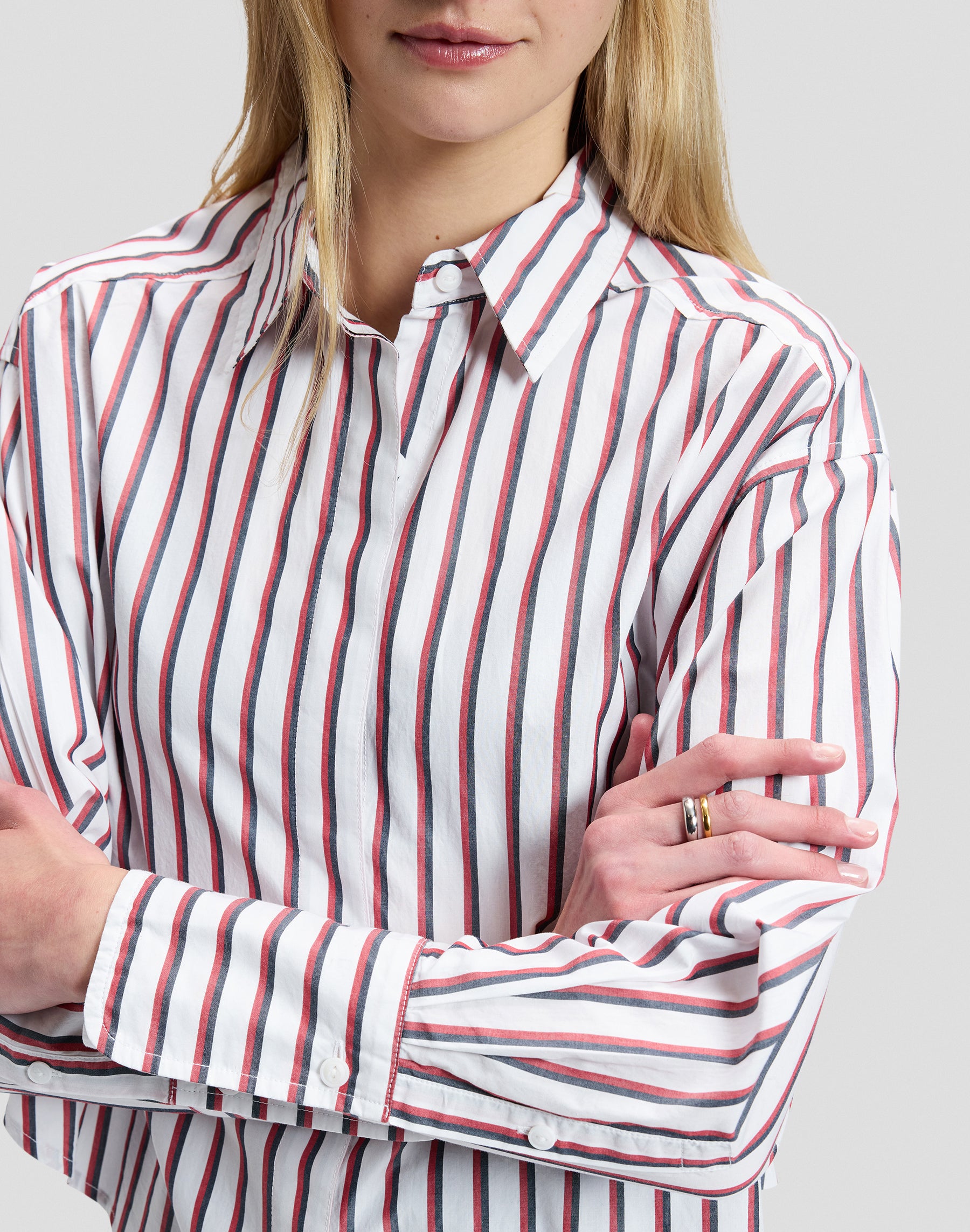 Hemd Cuffed in Samba Stripe Hemden Lee