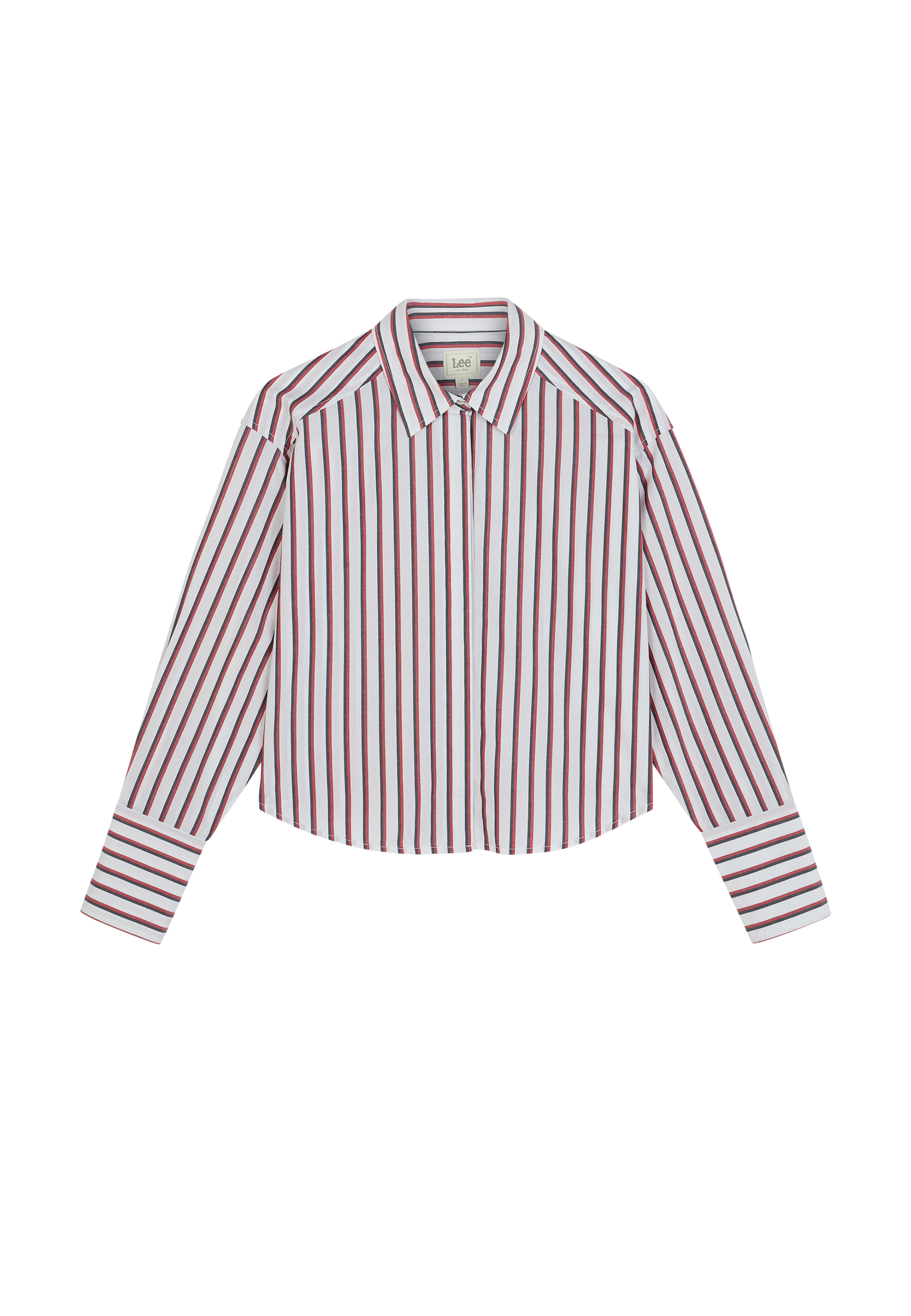 Hemd Cuffed in Samba Stripe Hemden Lee