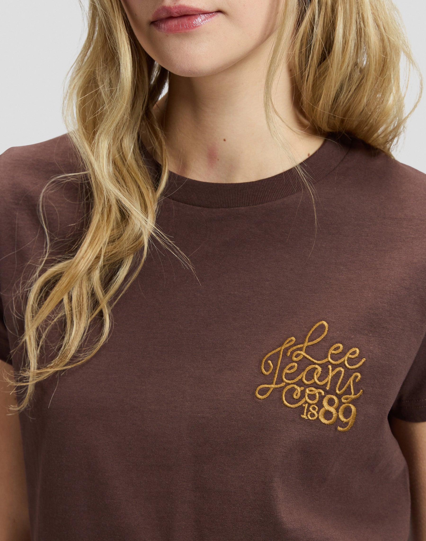 T-Shirt Lee 89 in Shaved Chocolate T-Shirts Lee