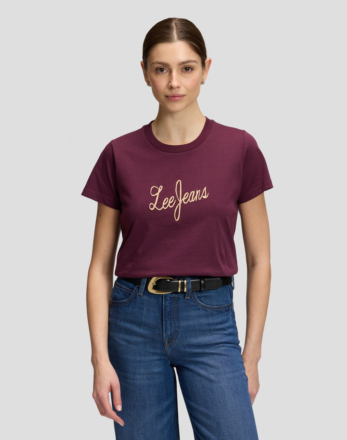 T-Shirt Lee Jeans in Fig T-Shirts Lee