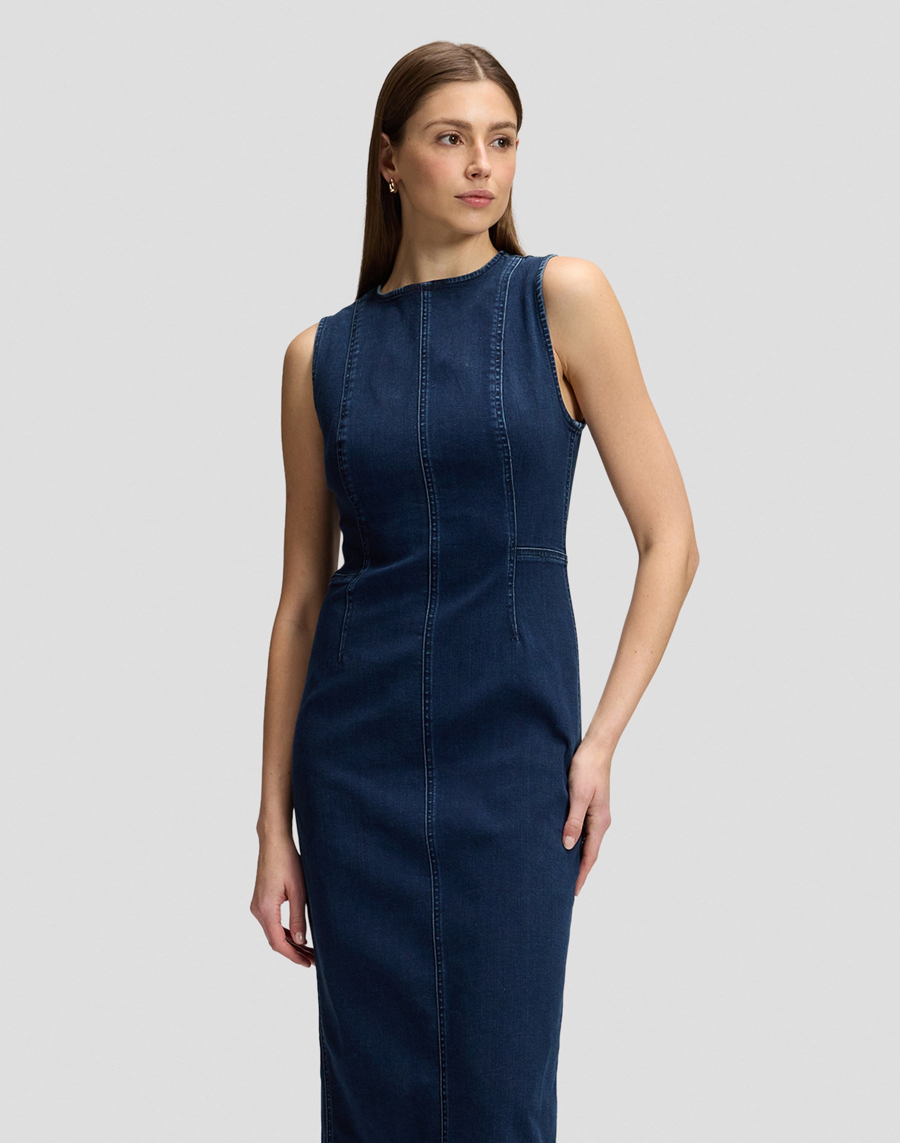 Jeanskleid Shaped Long in Lee Hearts Kleider Lee