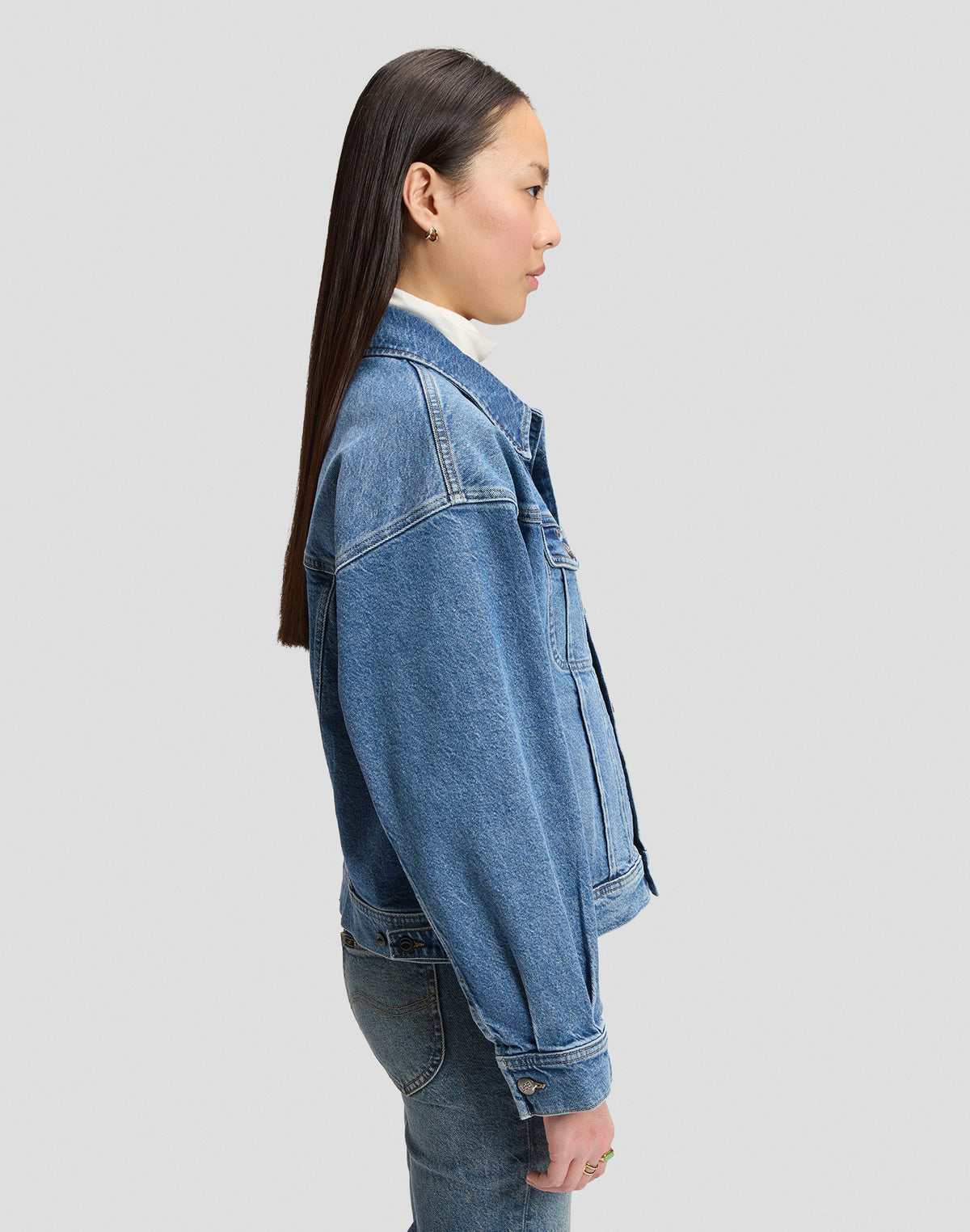 Jeansjacke Relaxed Rider in Gleam Of Light Jacken Lee