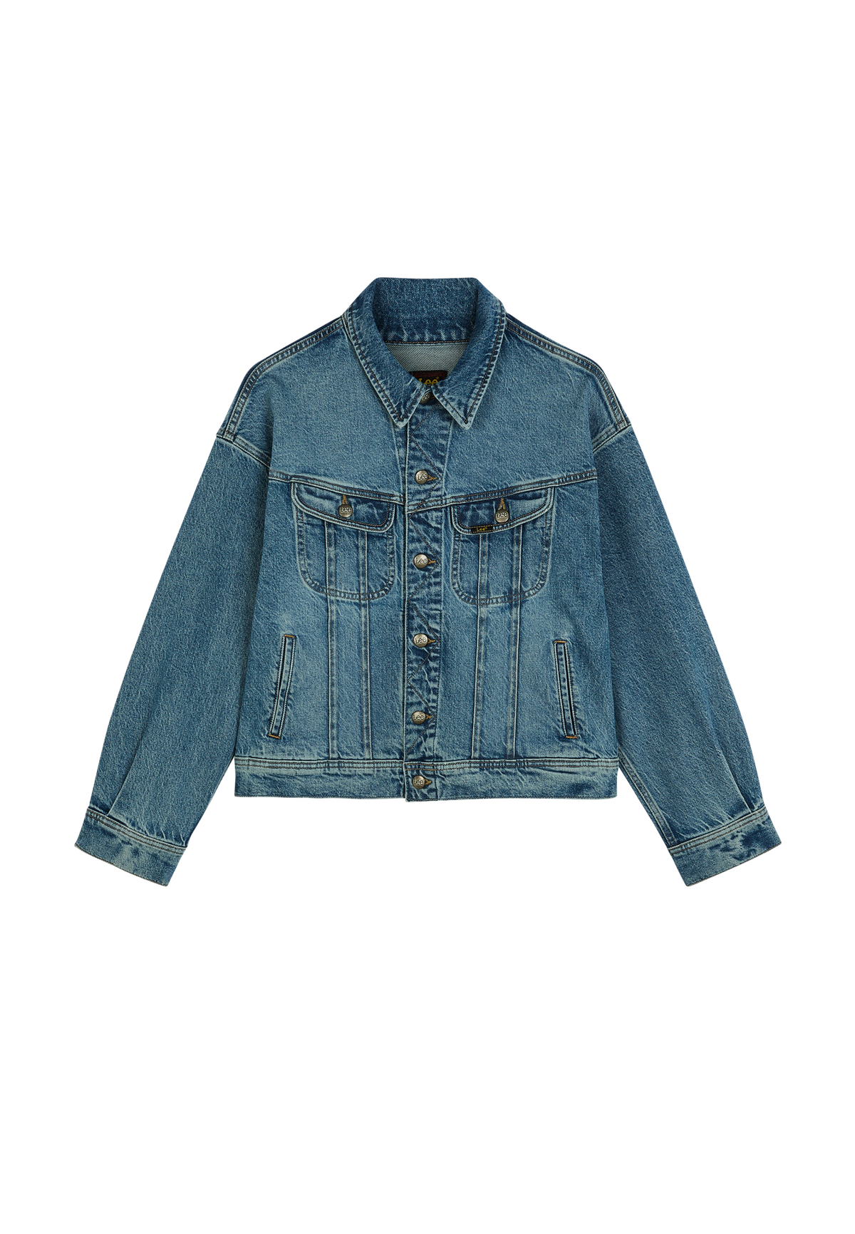Jeansjacke Relaxed Rider in Gleam Of Light Jacken Lee