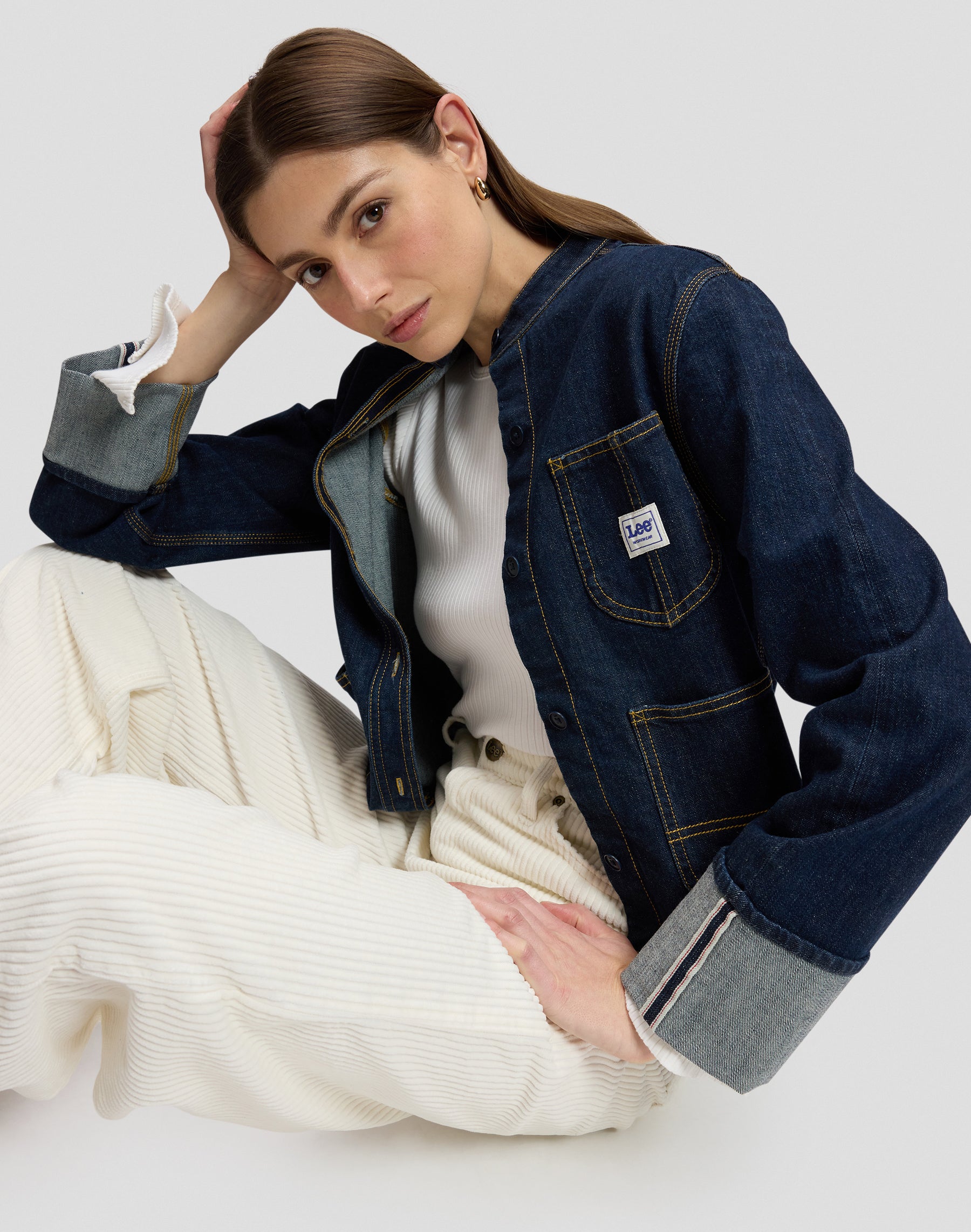 Jeanshemd Selvedge Overshirt in Xion Hemden Lee