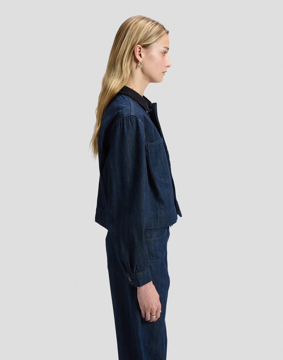 Jeansjacke Cropped Chore in Hickory Rinse Jacken Lee