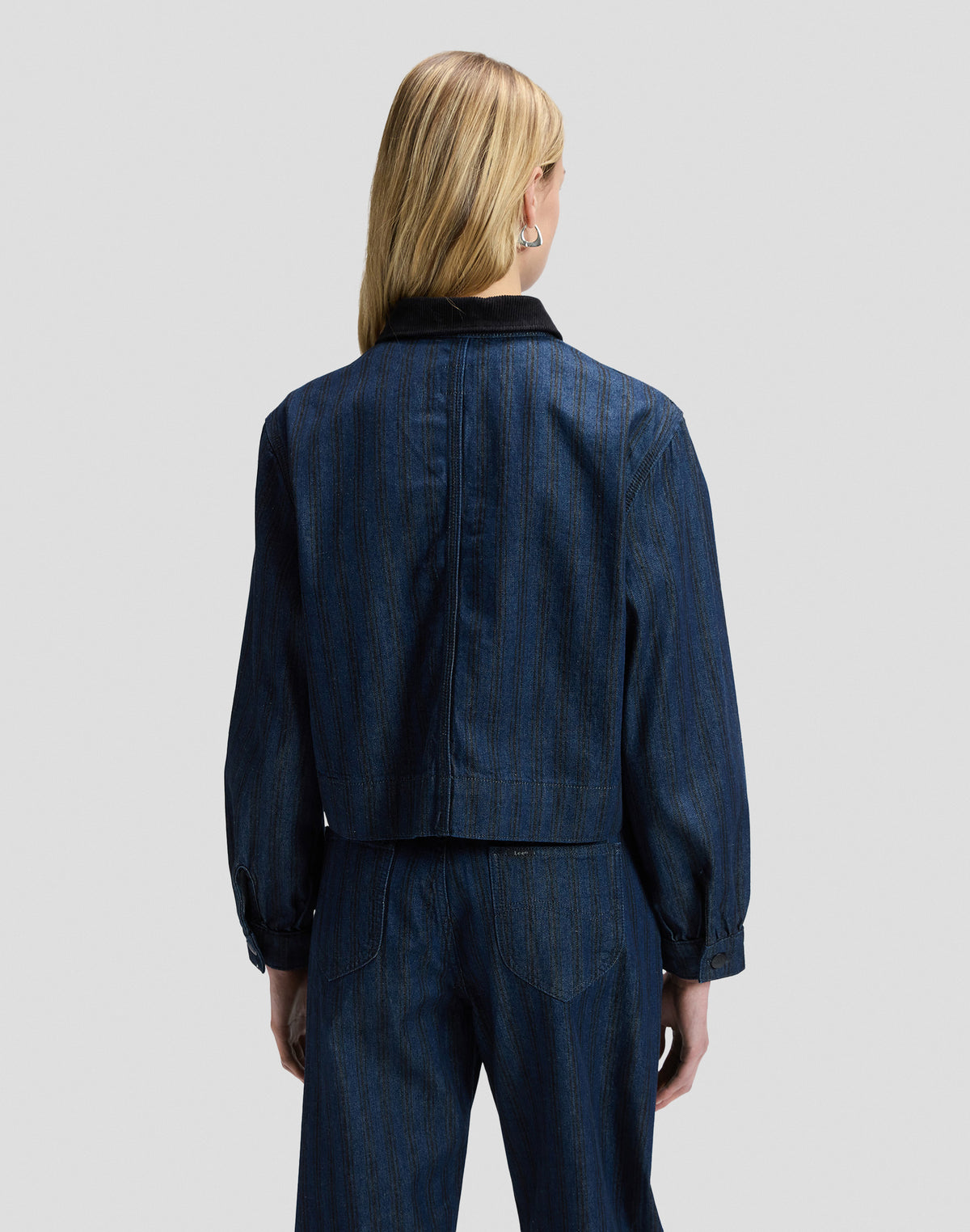 Jeansjacke Cropped Chore in Hickory Rinse Jacken Lee