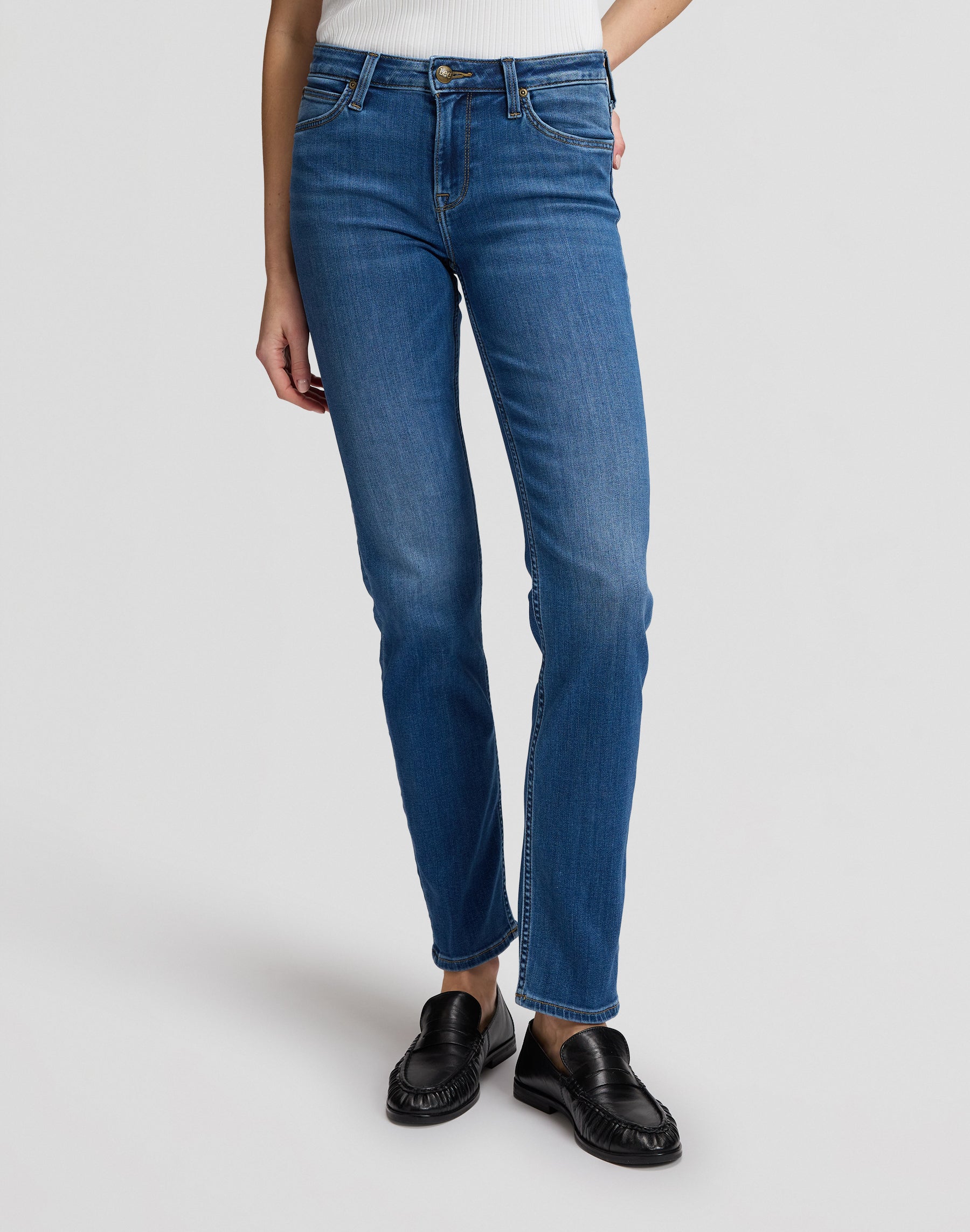 Jeans Elly in Rebel Mid Jeans Lee