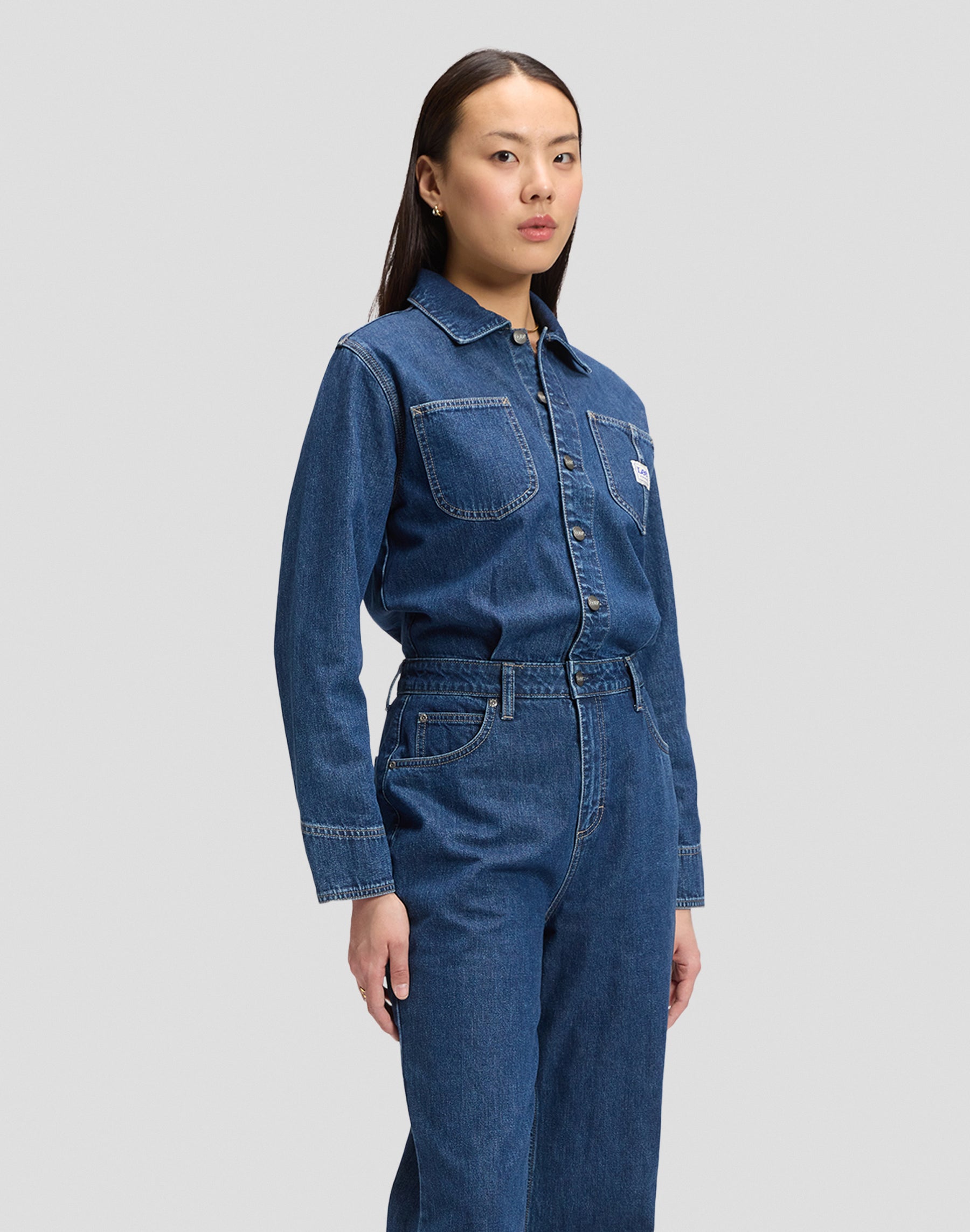 Jumpsuit Chore in Lavish Dark Overall Lee