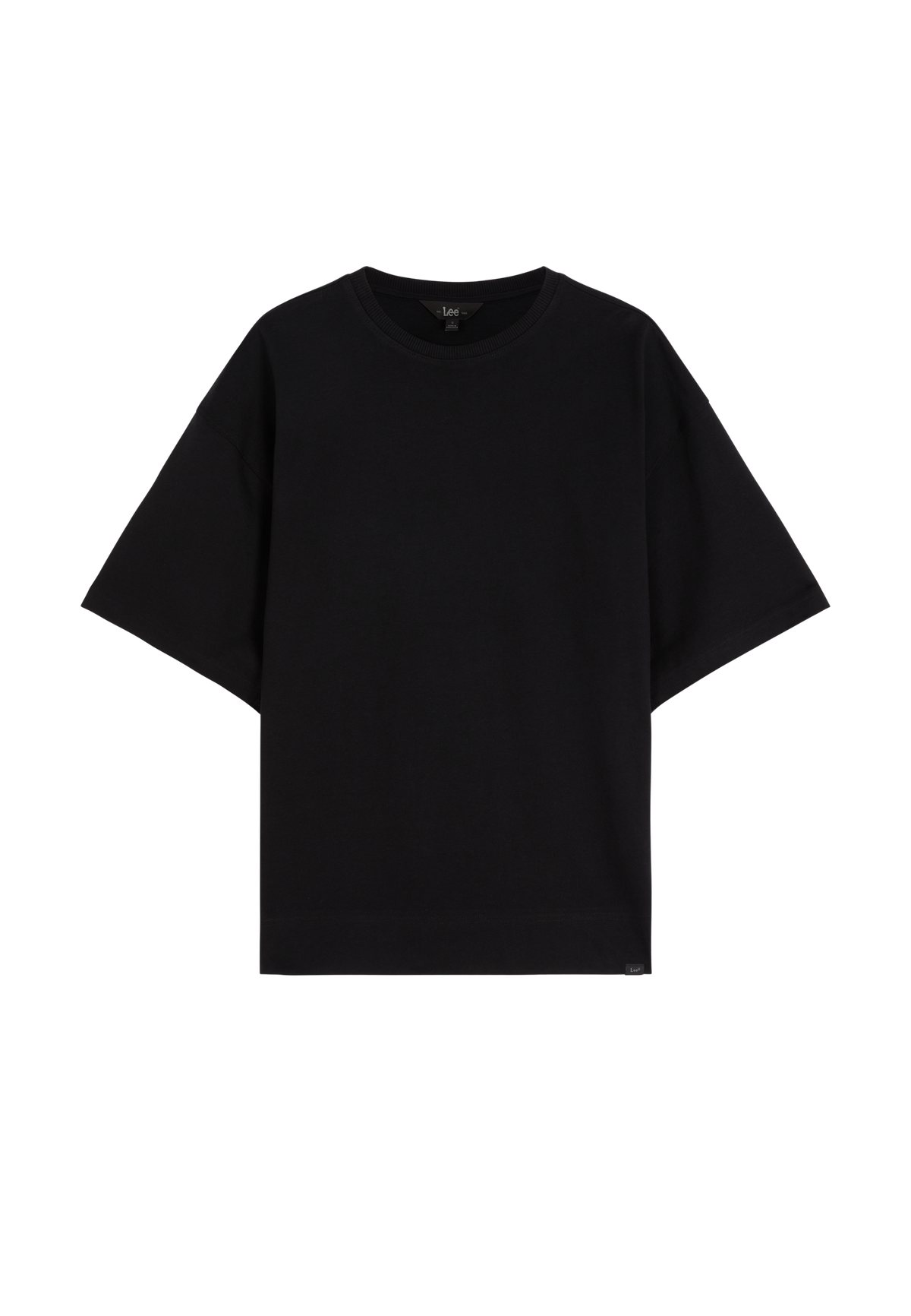 T-Shirt Elongated Boxy in Black T-Shirts Lee