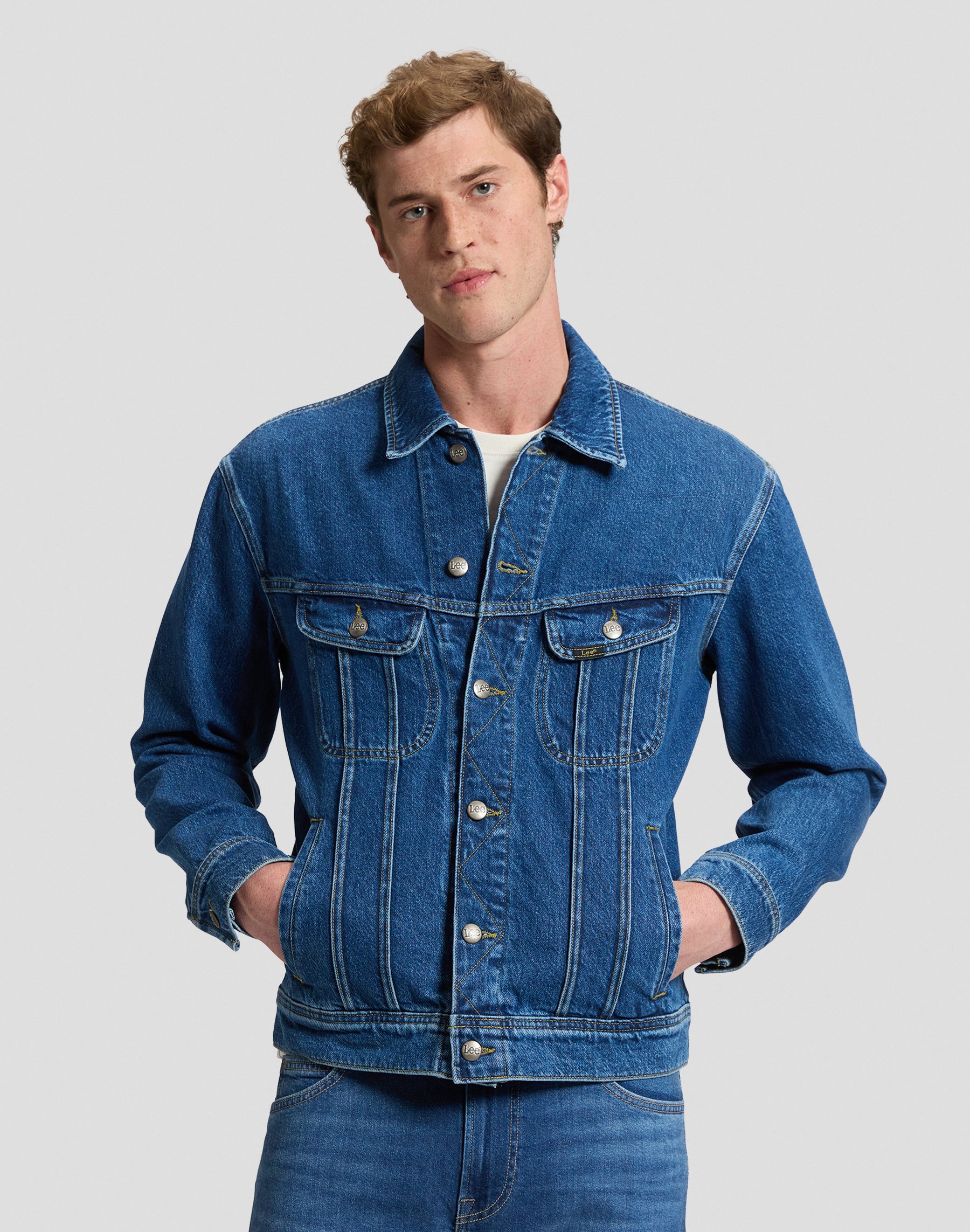 Jeansjacke Relaxed Rider in Northern Sky Jacken Lee