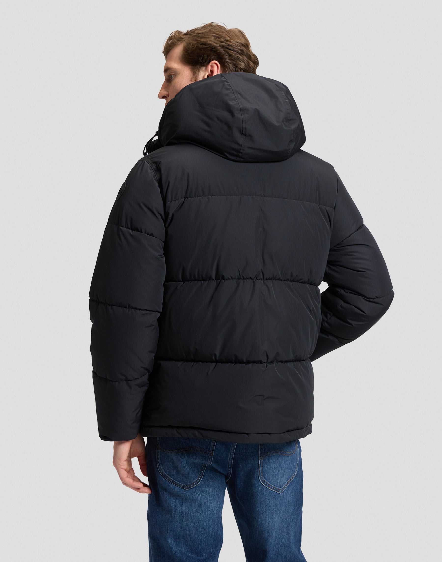Winterjacke Lee Puffer in Black Jacken Lee
