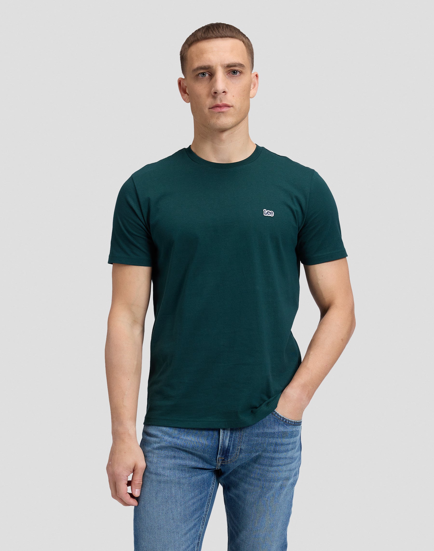 T-Shirt Patch Logo in Ponderosa Pine T-Shirts Lee