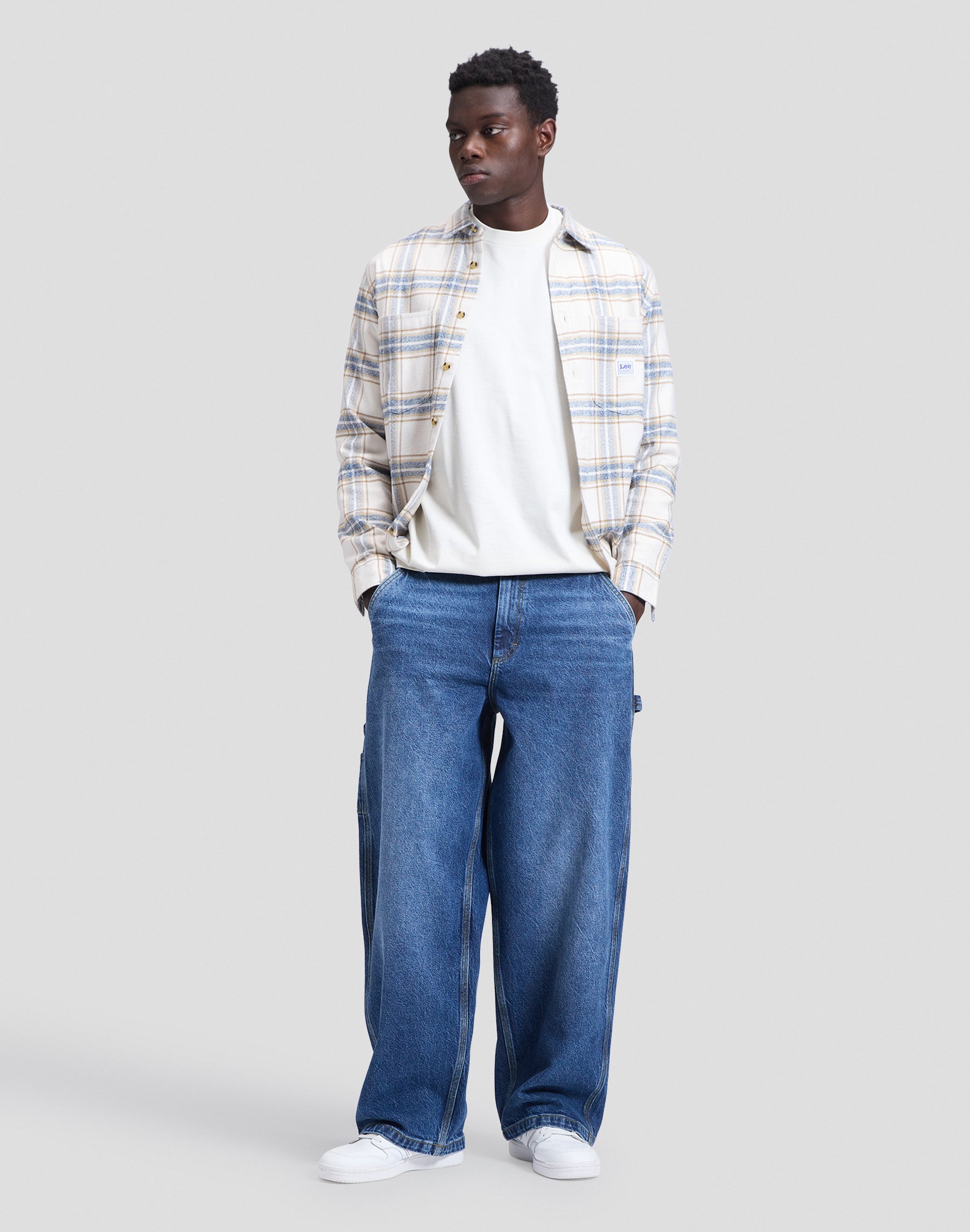 Jeans Workwear Carpenter Baggy in You Got Me Jeans Lee