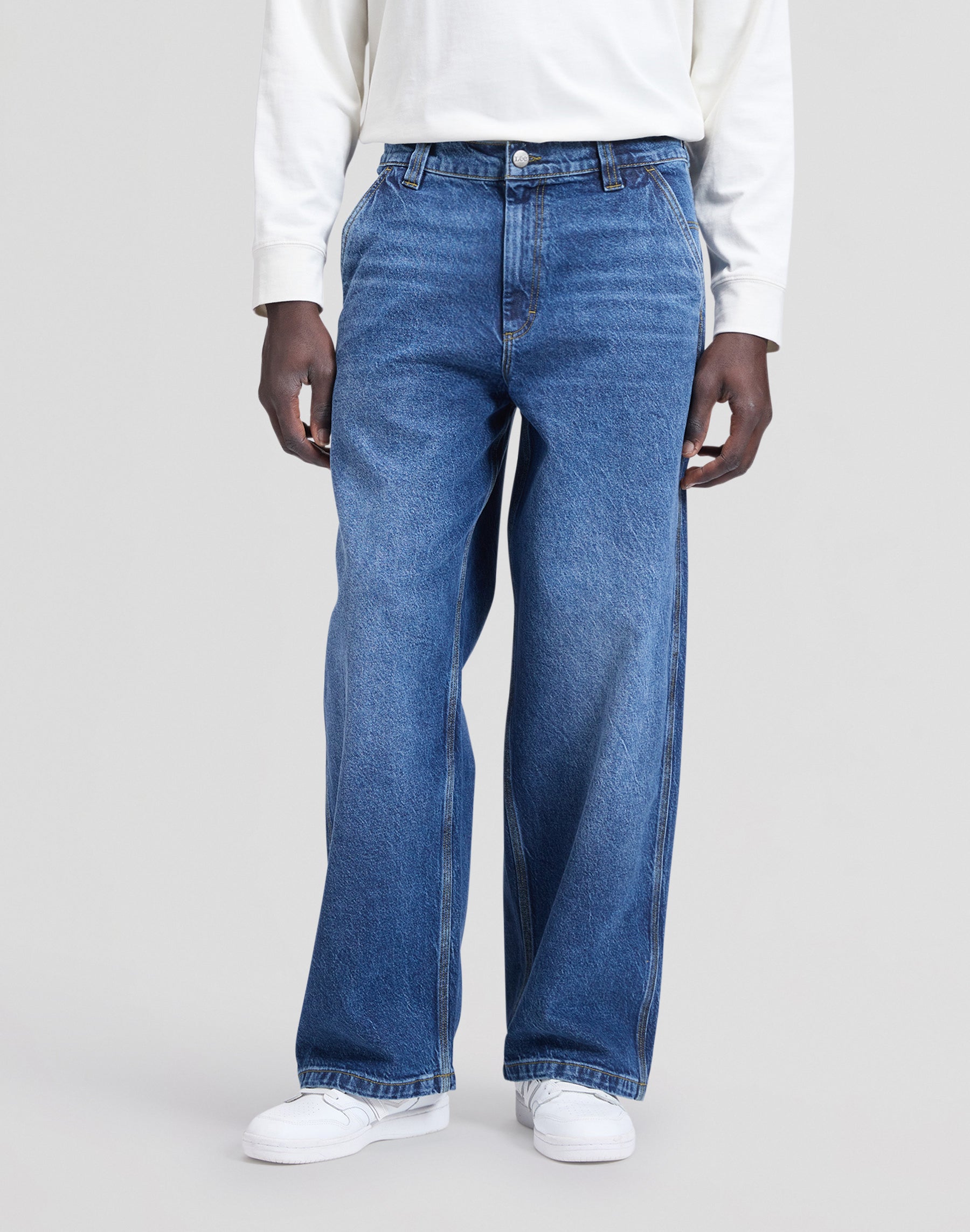 Jeans Workwear Carpenter Baggy in You Got Me Jeans Lee