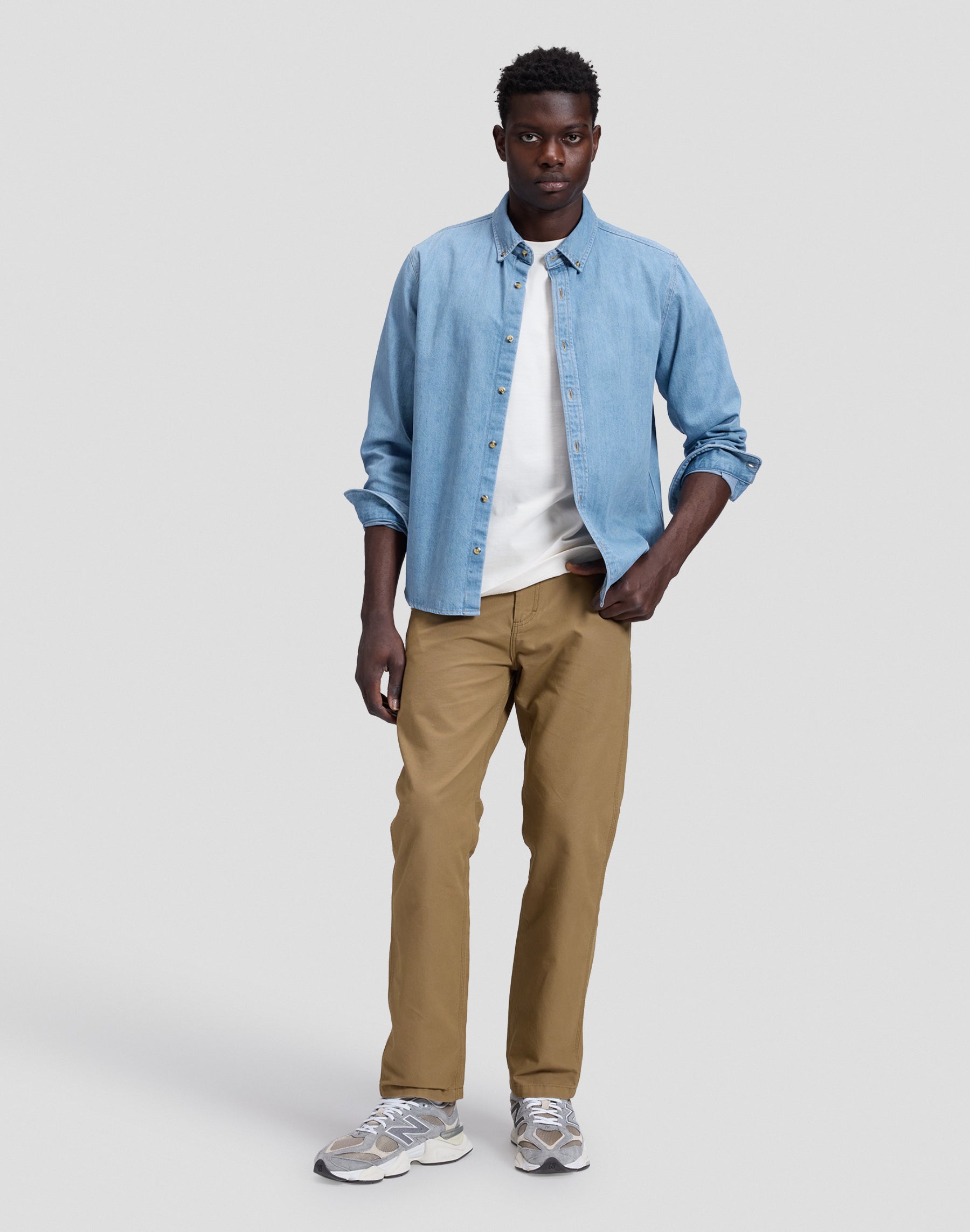 Jeanshemd Workwear Button Down in Just Me Hemden Lee