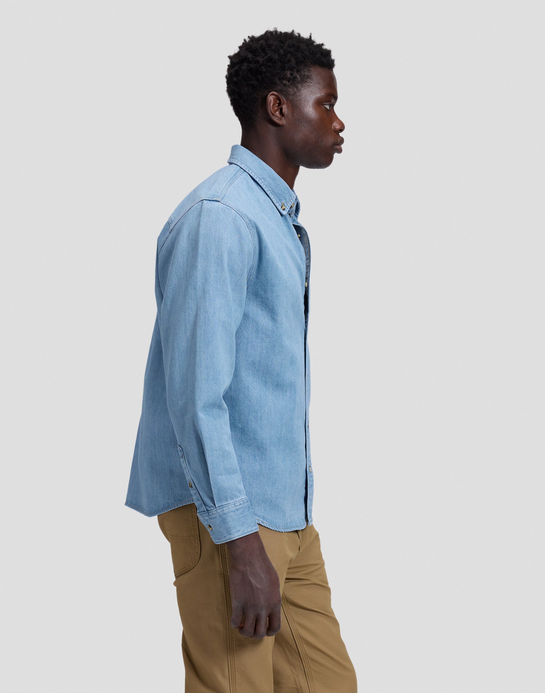 Jeanshemd Workwear Button Down in Just Me Hemden Lee