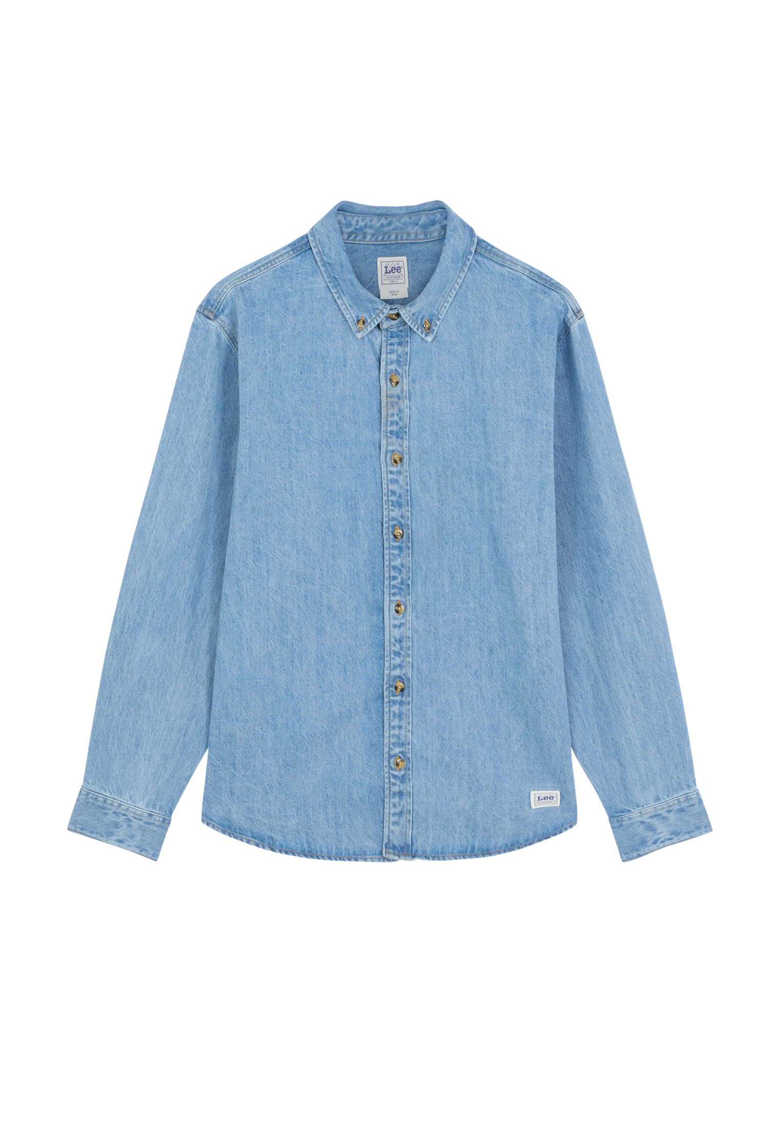 Jeanshemd Workwear Button Down in Just Me Hemden Lee