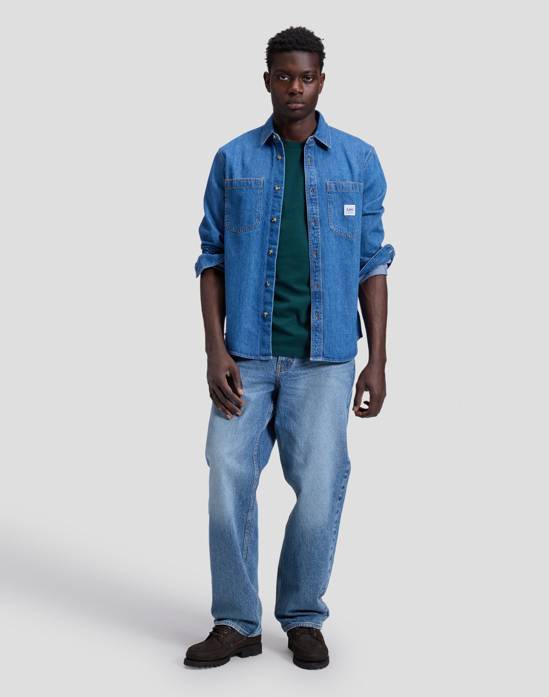 Jeanshemd Workwear 2.0 in Tradewinds Hemden Lee