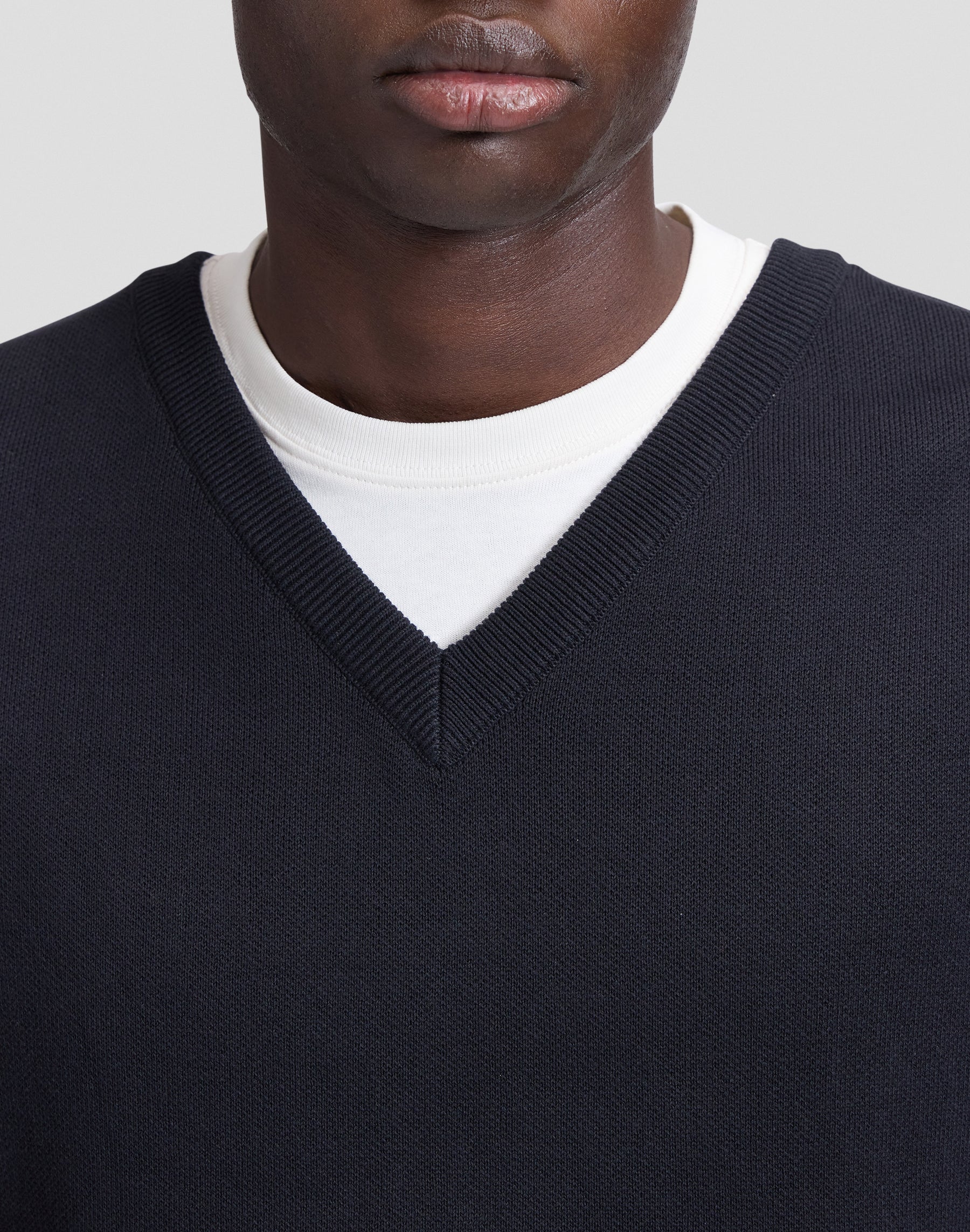 Pullunder Workwear Knit in Black Pullover Lee