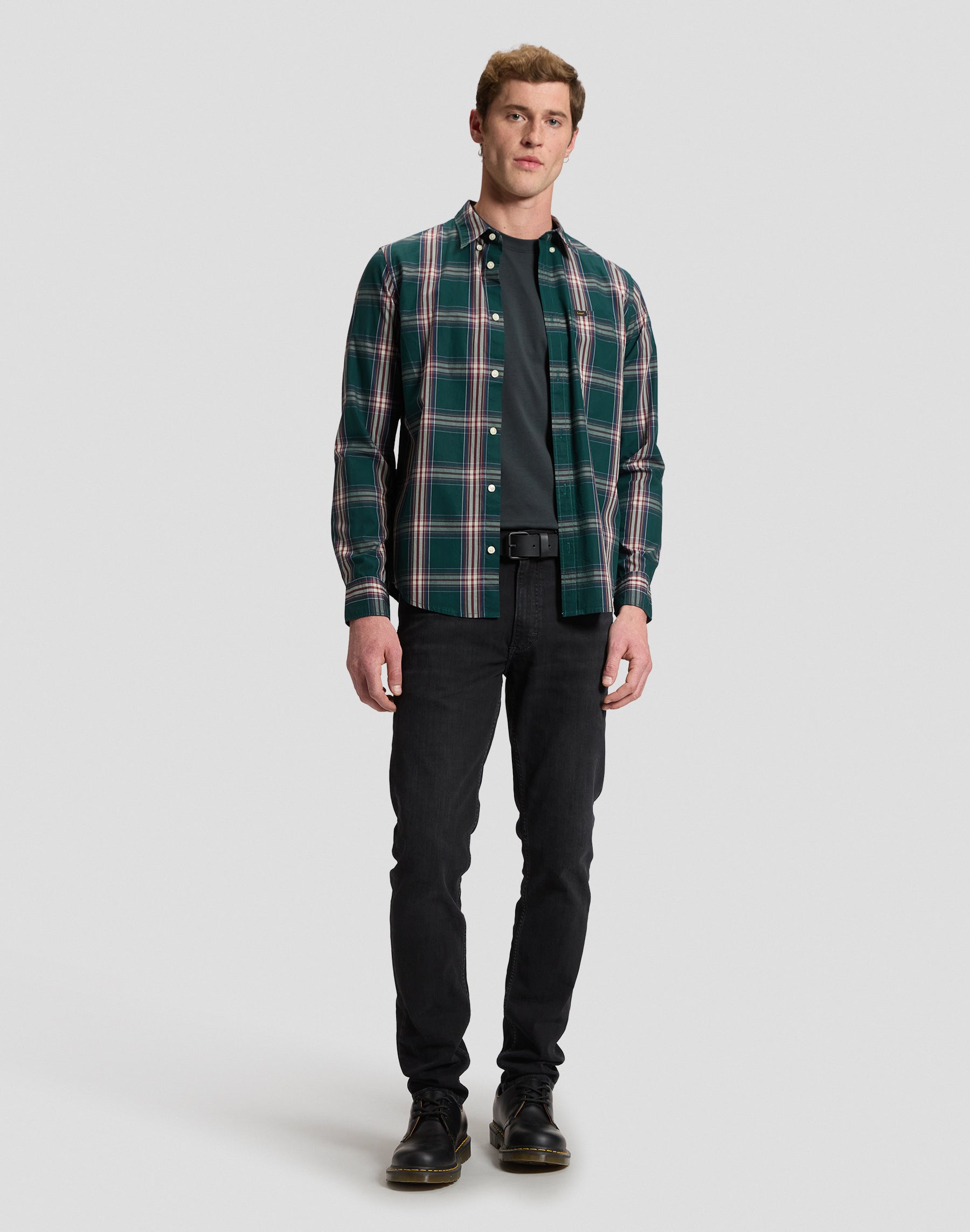 Hemd Lee Button Down in Ponderosa Pine Hemden Lee