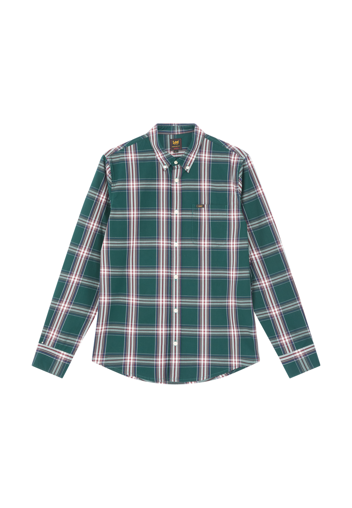 Hemd Lee Button Down in Ponderosa Pine Hemden Lee