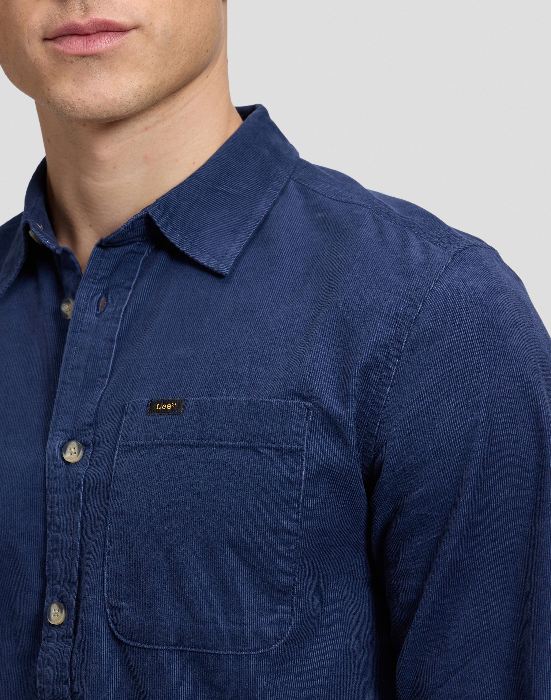 Hemd Leesure in Dress Blues Hemden Lee