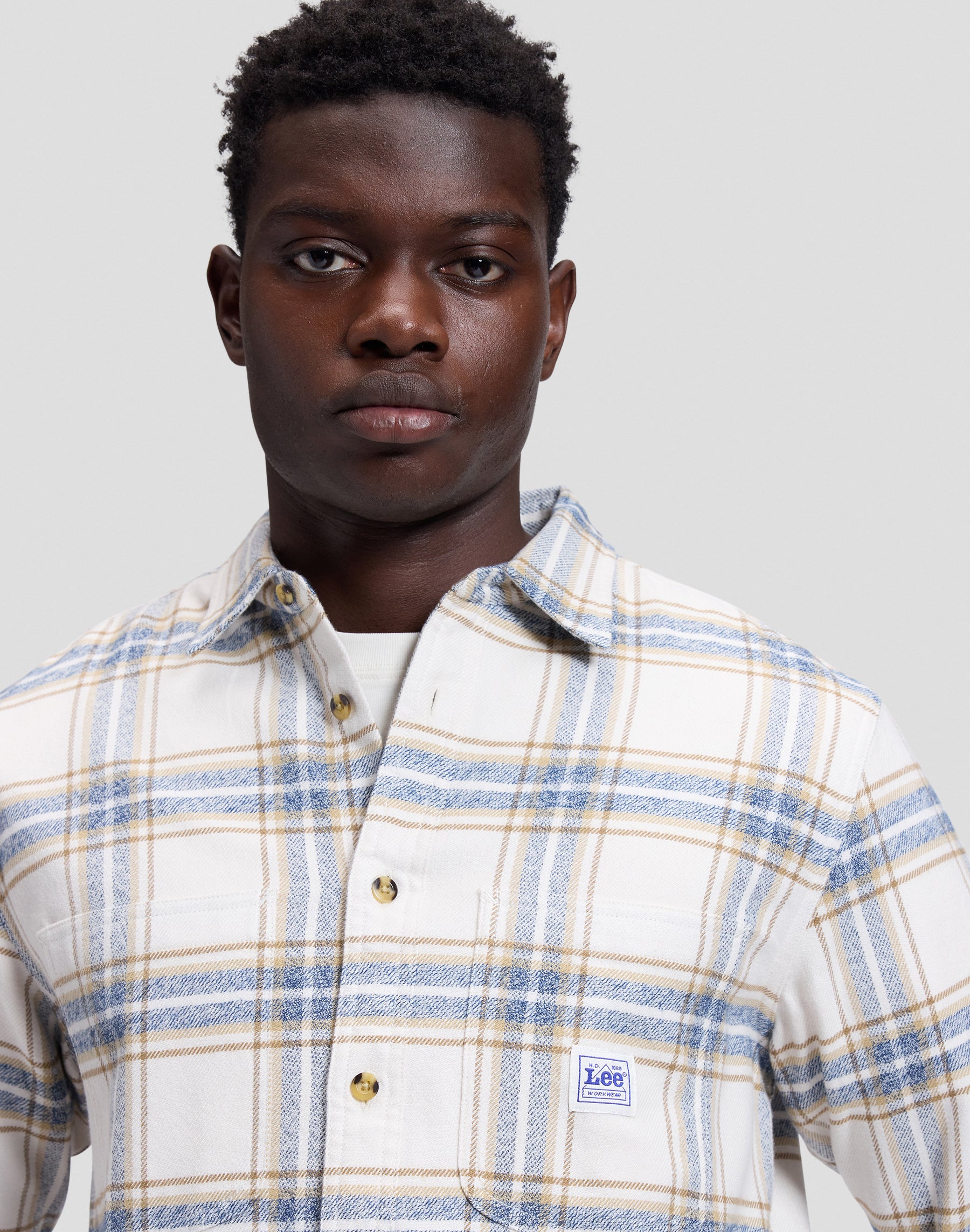 Hemd Workwear 2.0 in Ecru Hemden Lee