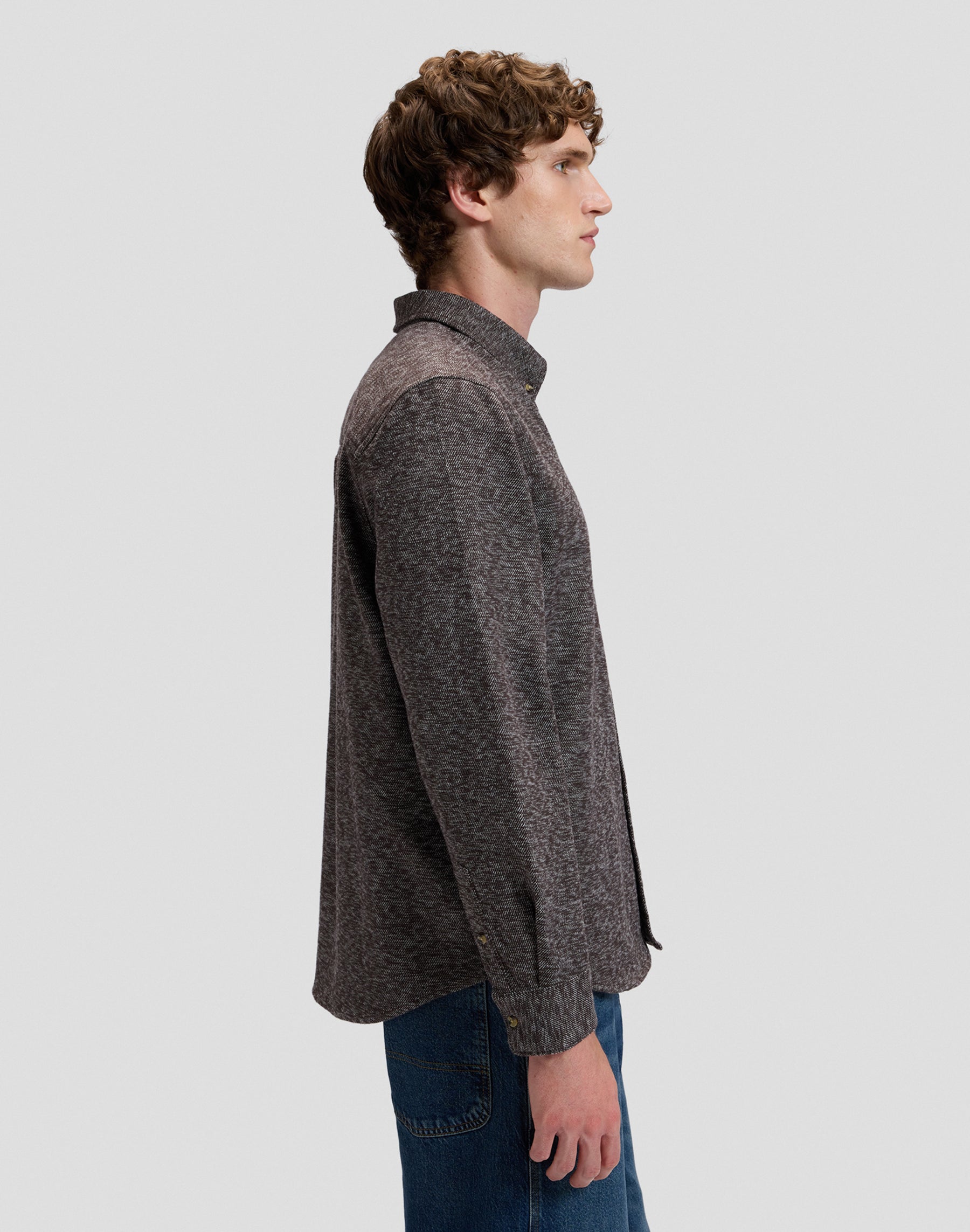 Hemd Workwear Button Down in Chocolate Torte Hemden Lee